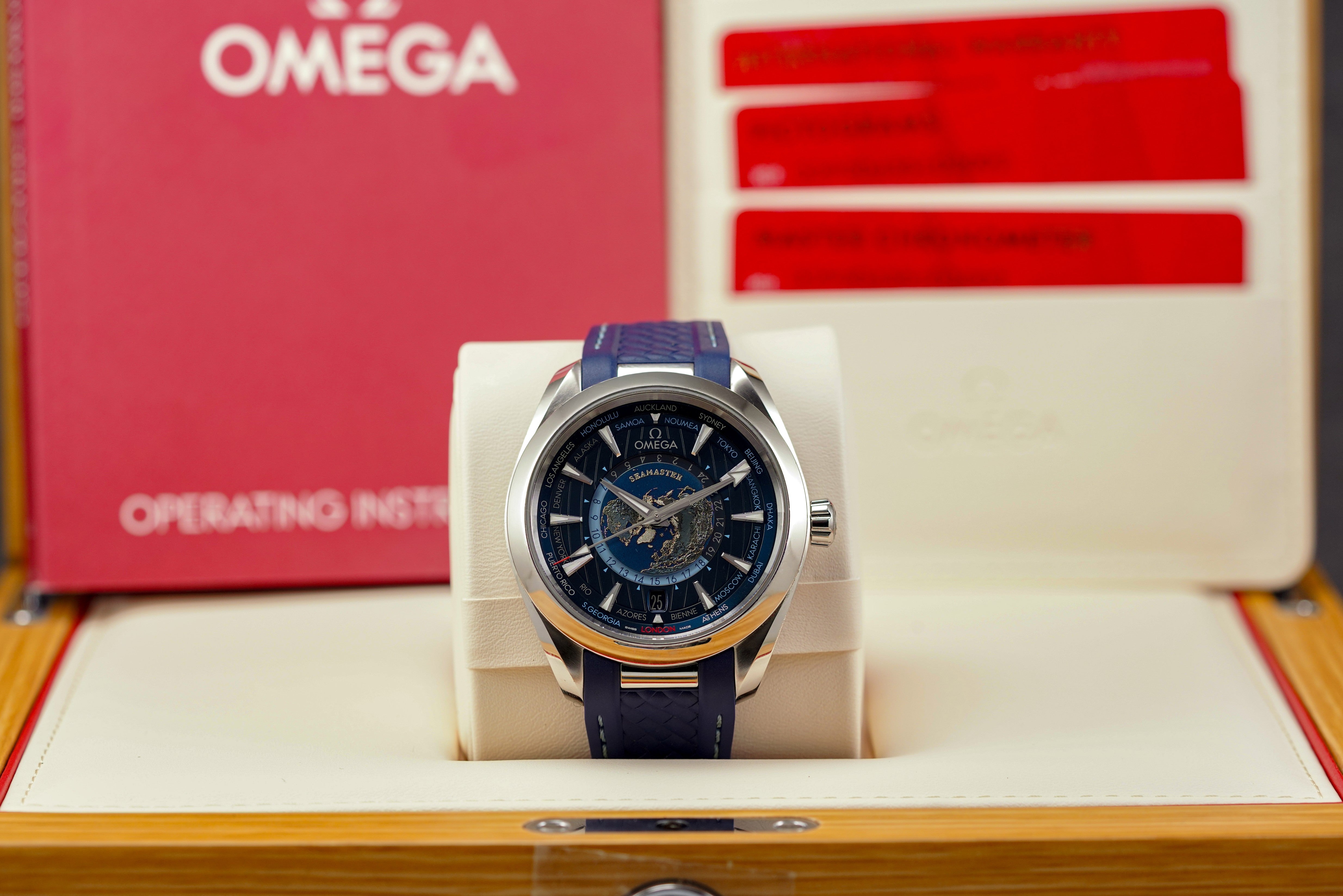Harga Omega Seamaster Aqua Terra Blue