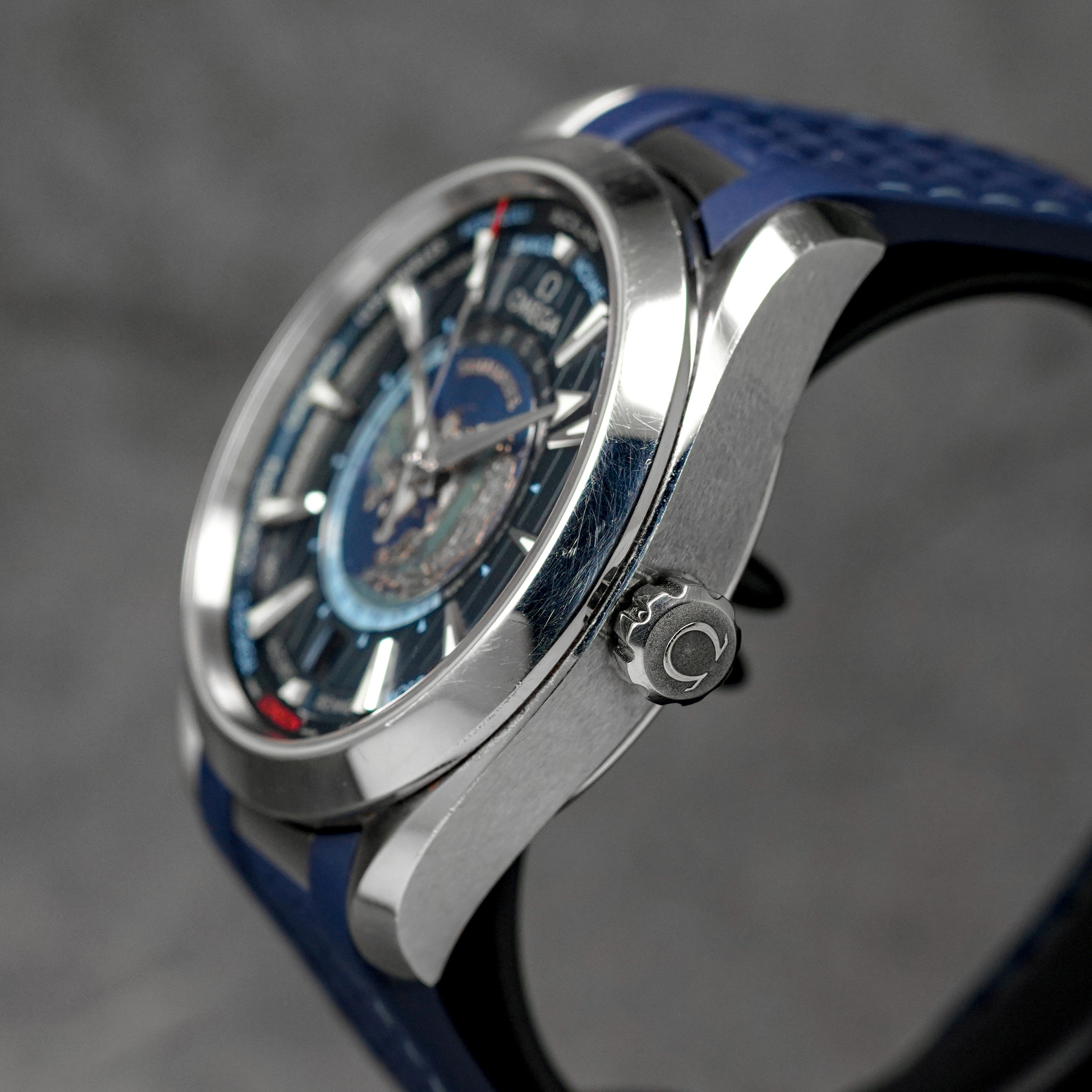 Harga Omega Seamaster Aqua Terra Worldtimer Blue