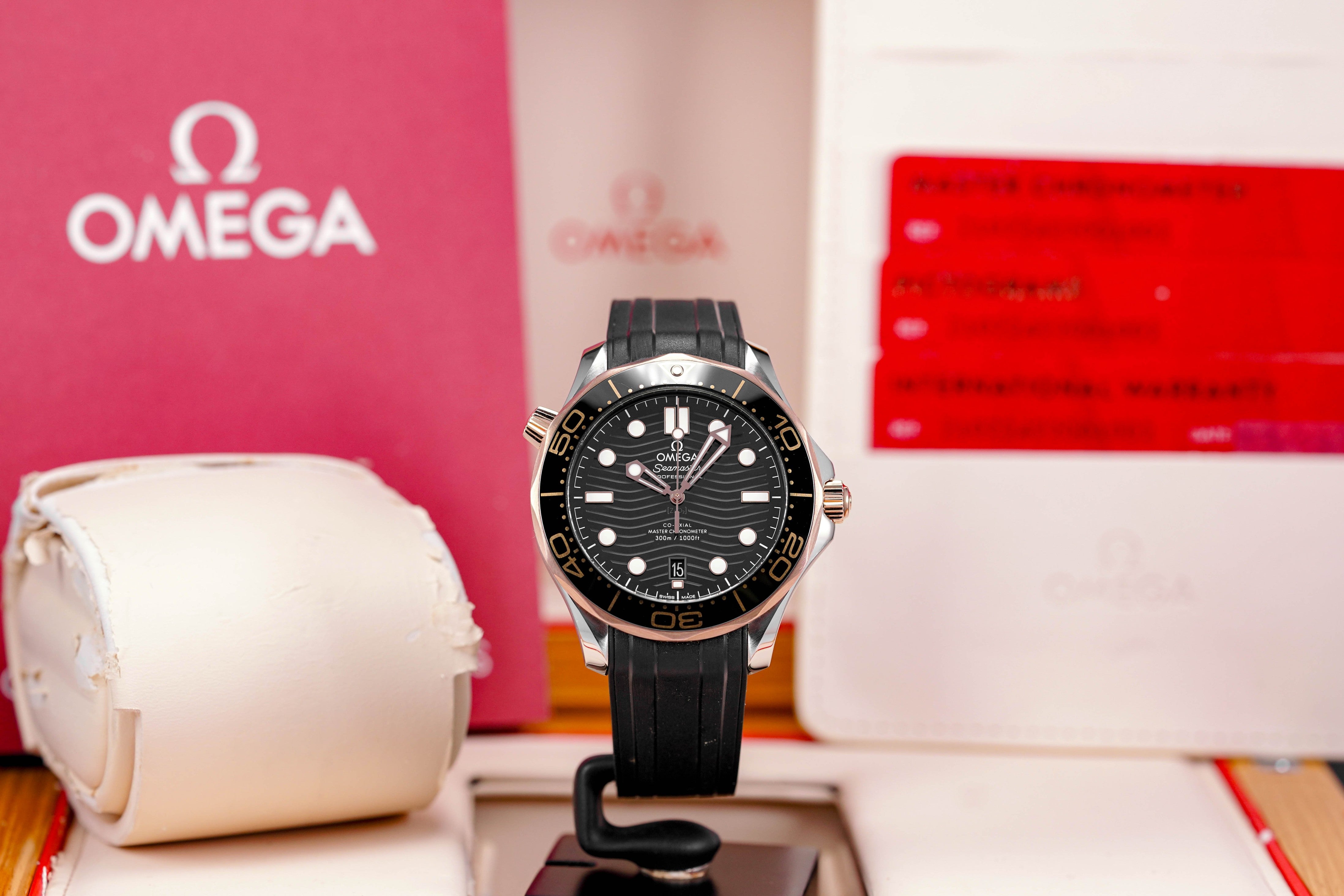 Harga Omega Seamaster Sedna Gold Black