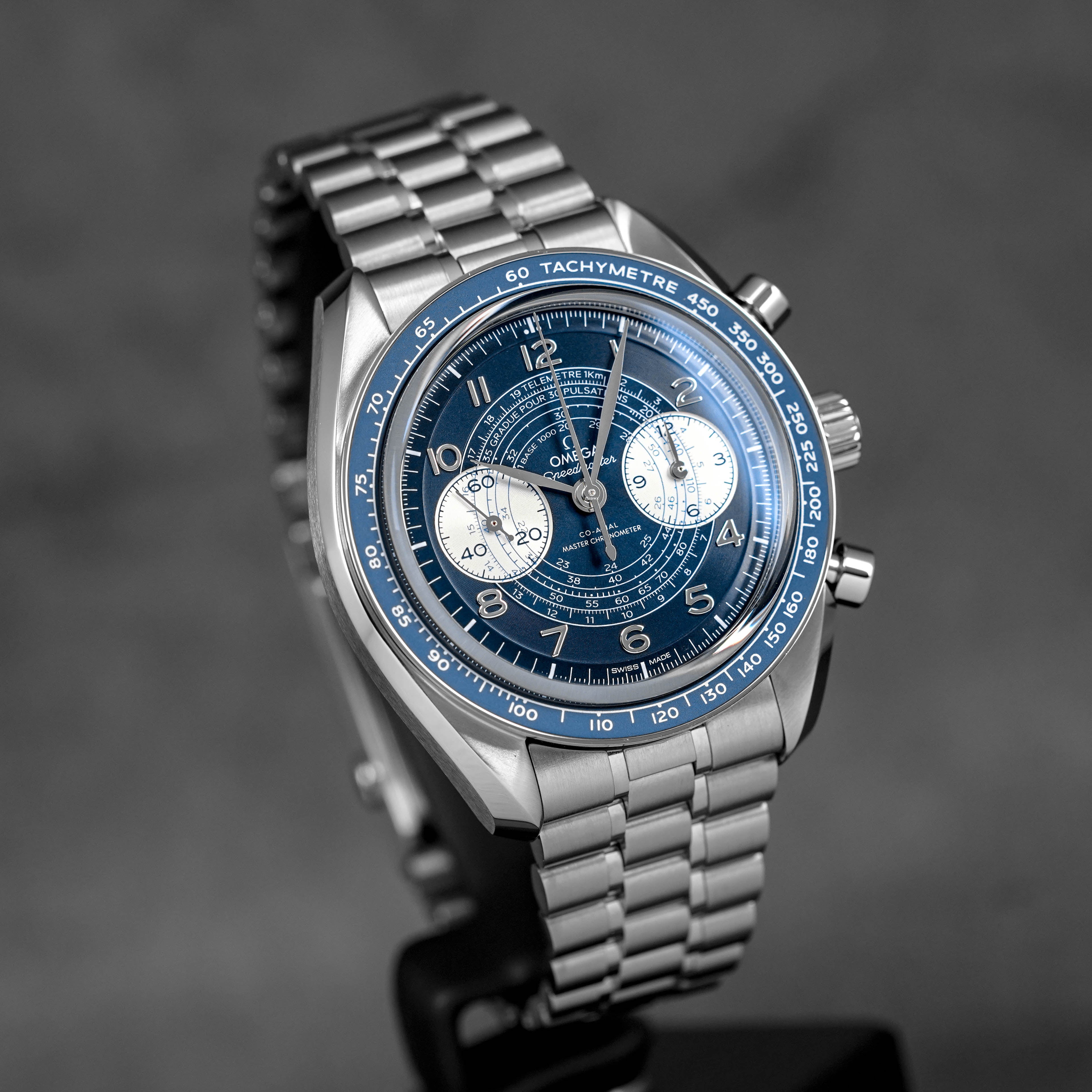 Harga Omega Speedmaster Chronoscope Blue