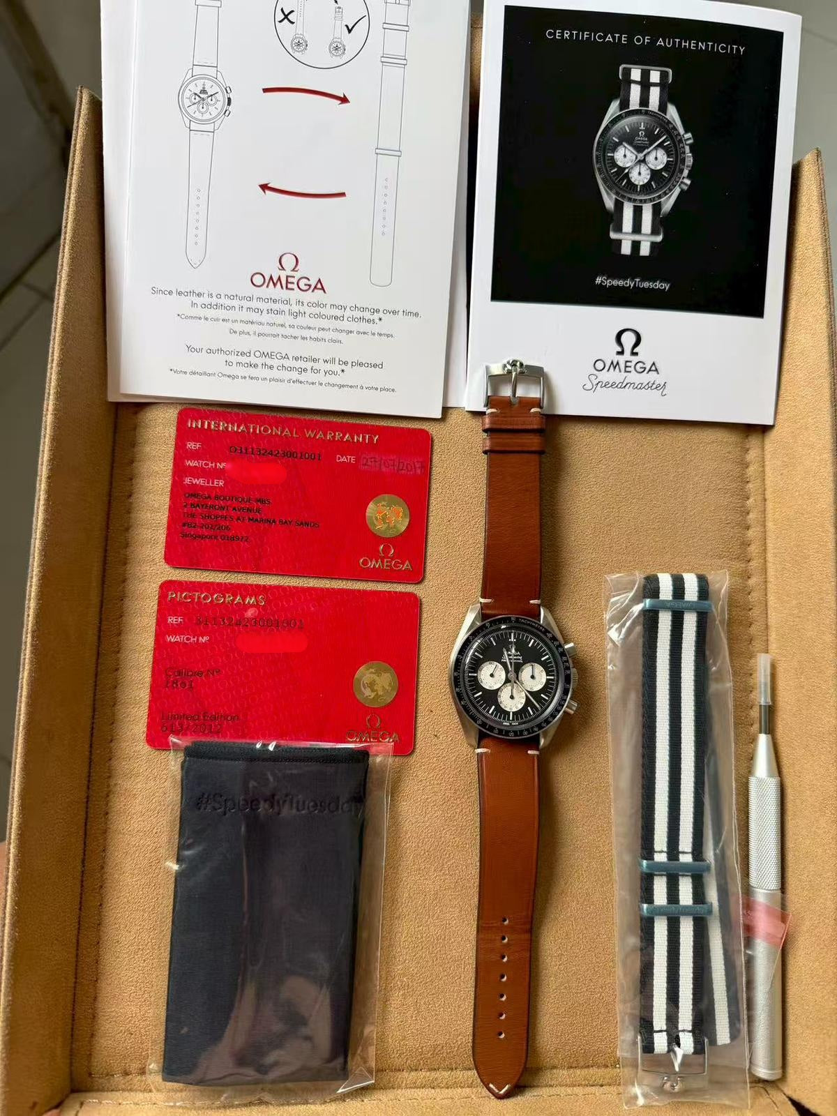 SPEEDMASTER SPEEDY TUESDAY 1 'TRIBUTE TO ALASKA' LIMITED EDITION (2017)