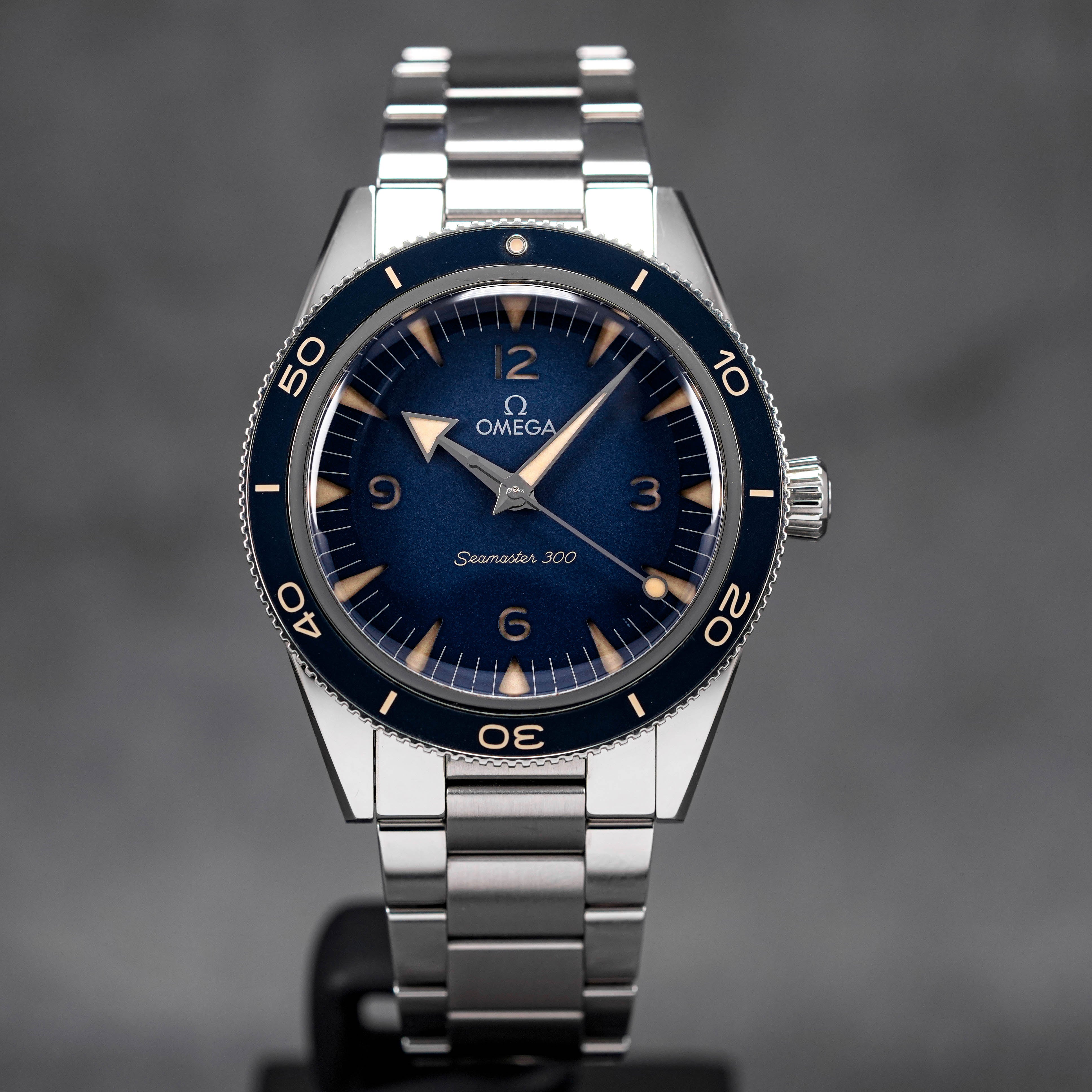 Axial Master Omega Latest Watches 2021 OMEGA SEAMASTER 300 CO-AXIAL MASTER CHRONOMETER BLUE DIAL (2022