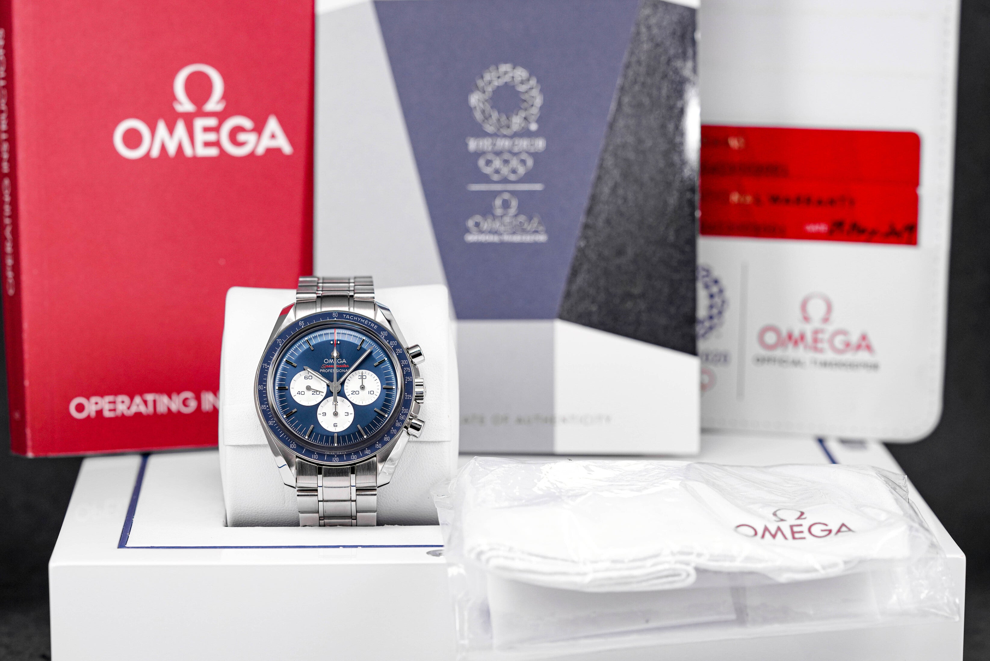 SPEEDMASTER 'TOKYO 2020' BLUE LIMITED EDITION (2019)