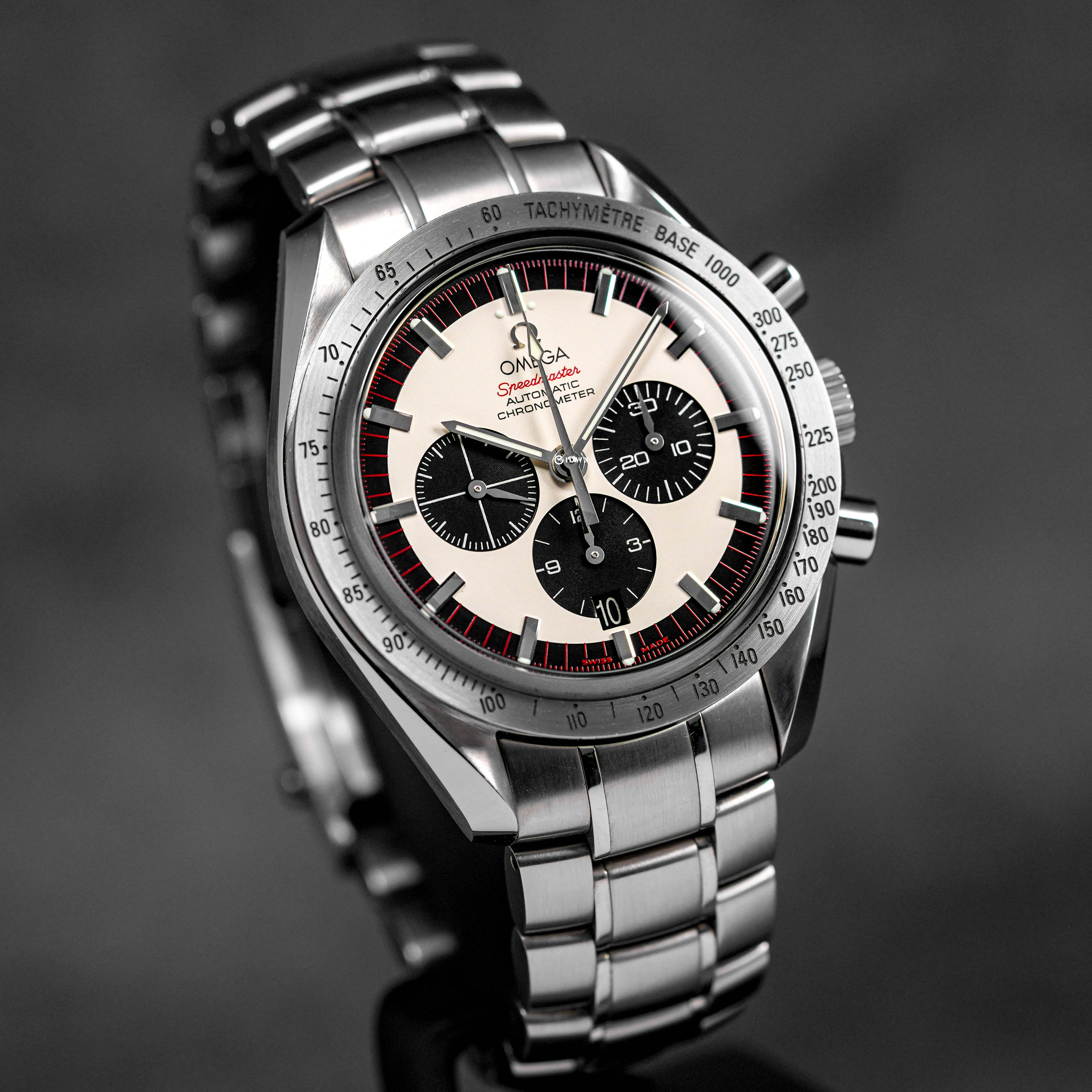 SPEEDMASTER SCHUMACHER 'THE LEGEND' PANDA DIAL LIMITED EDITION (UNDATED)