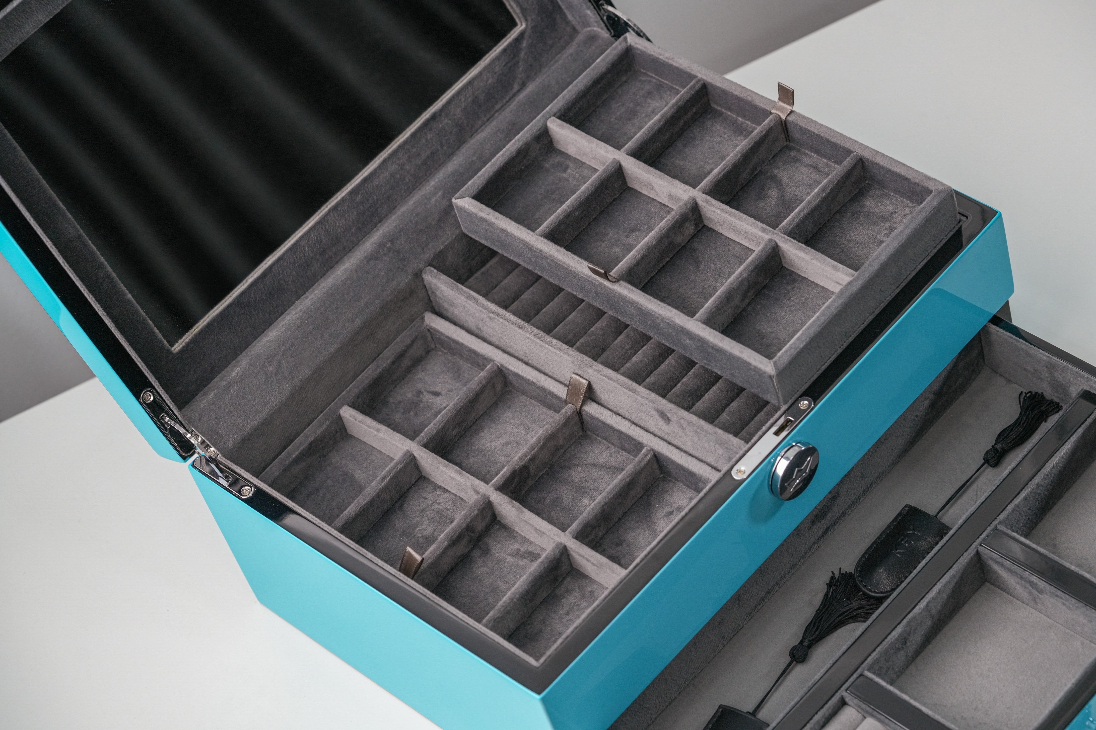 RIVVA JEWELRY BOX TIFFANY BLUE