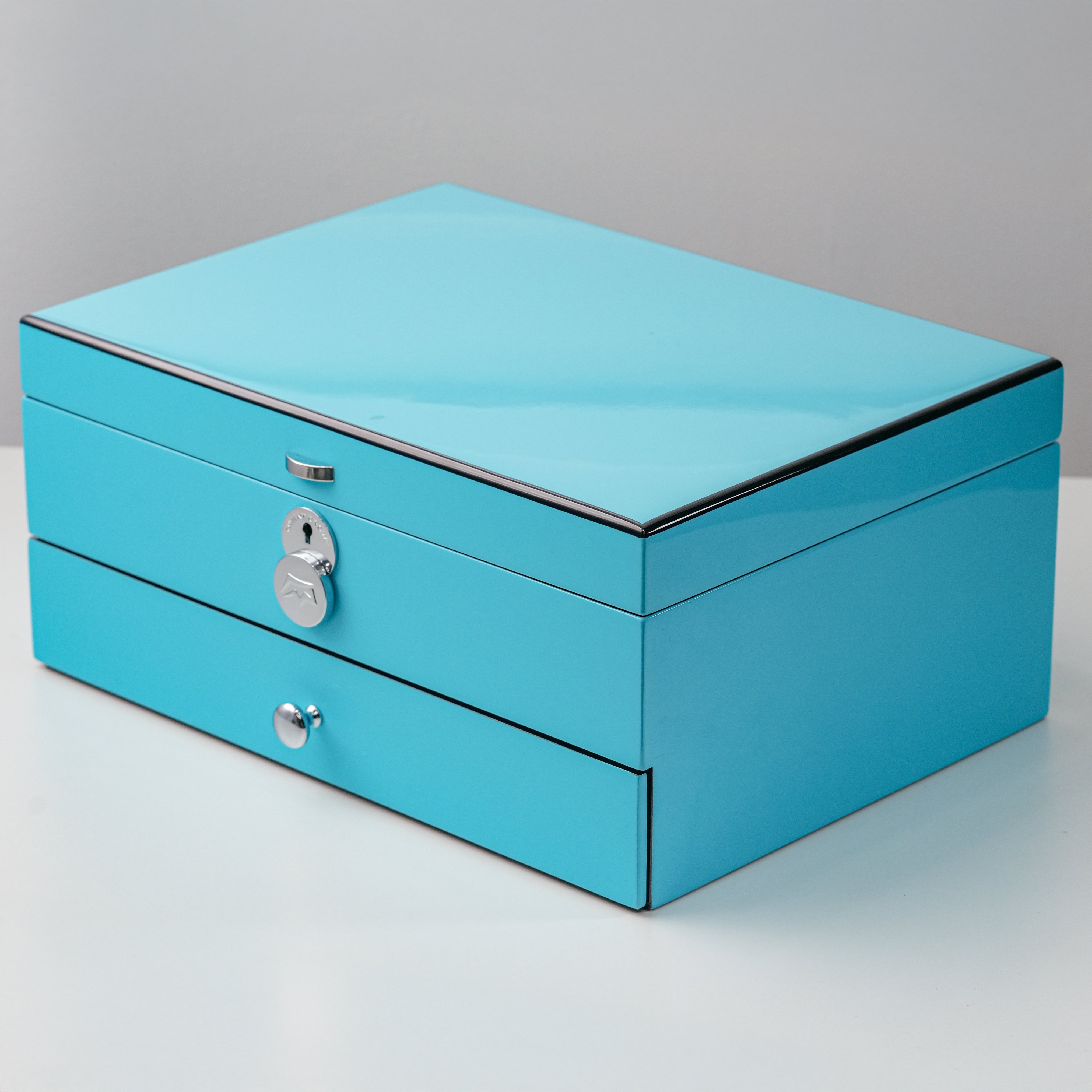 RIVVA JEWELRY BOX TIFFANY BLUE