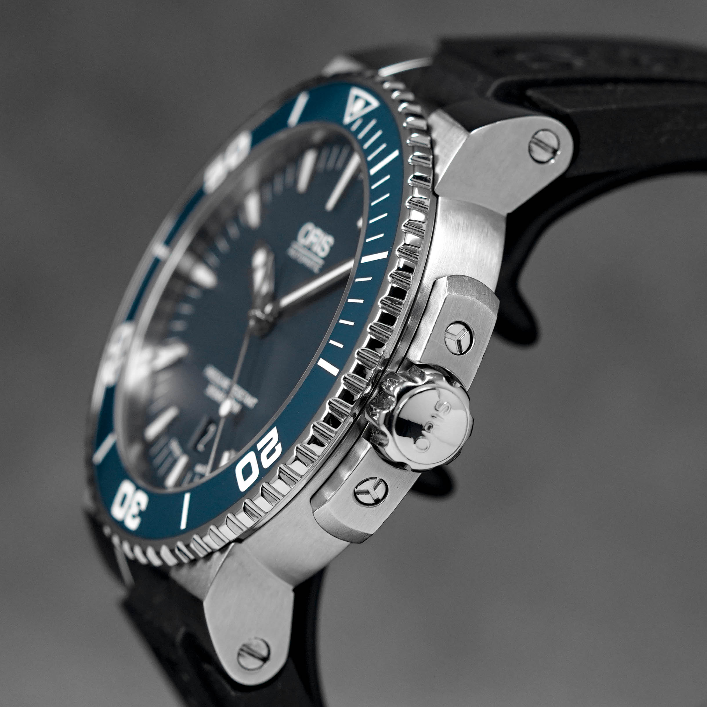 Harga Oris Aquis Date Blue