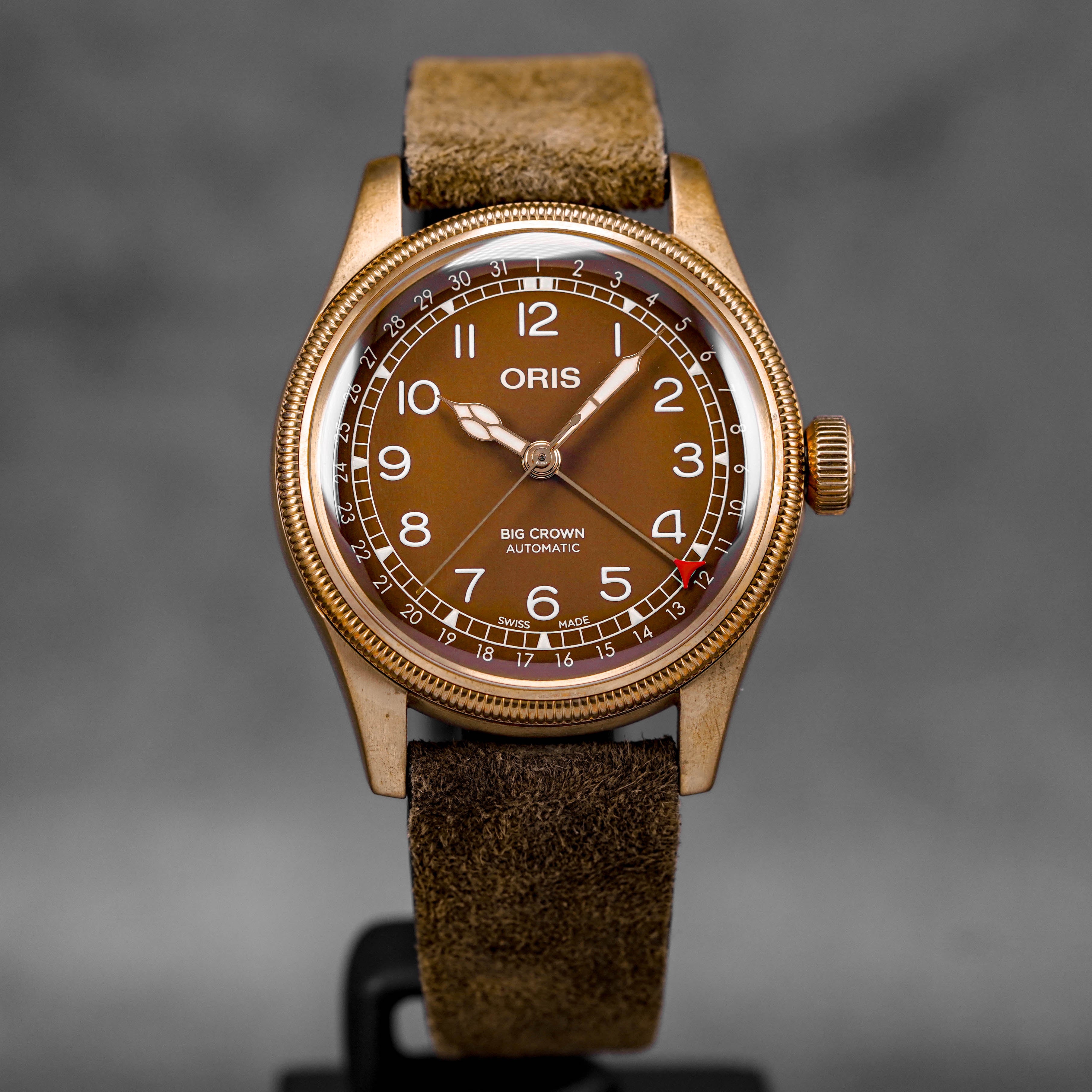 Harga Oris Big Crown Bronze Pointer Date