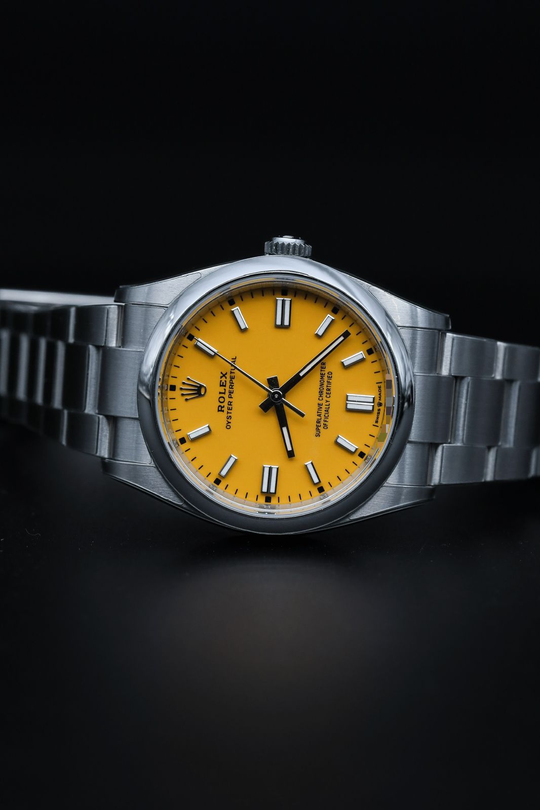 OYSTER PERPETUAL 36MM YELLOW DIAL (2024)