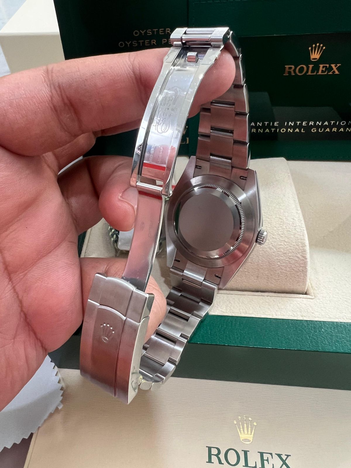 OYSTER PERPETUAL 41MM GREEN DIAL (2023)