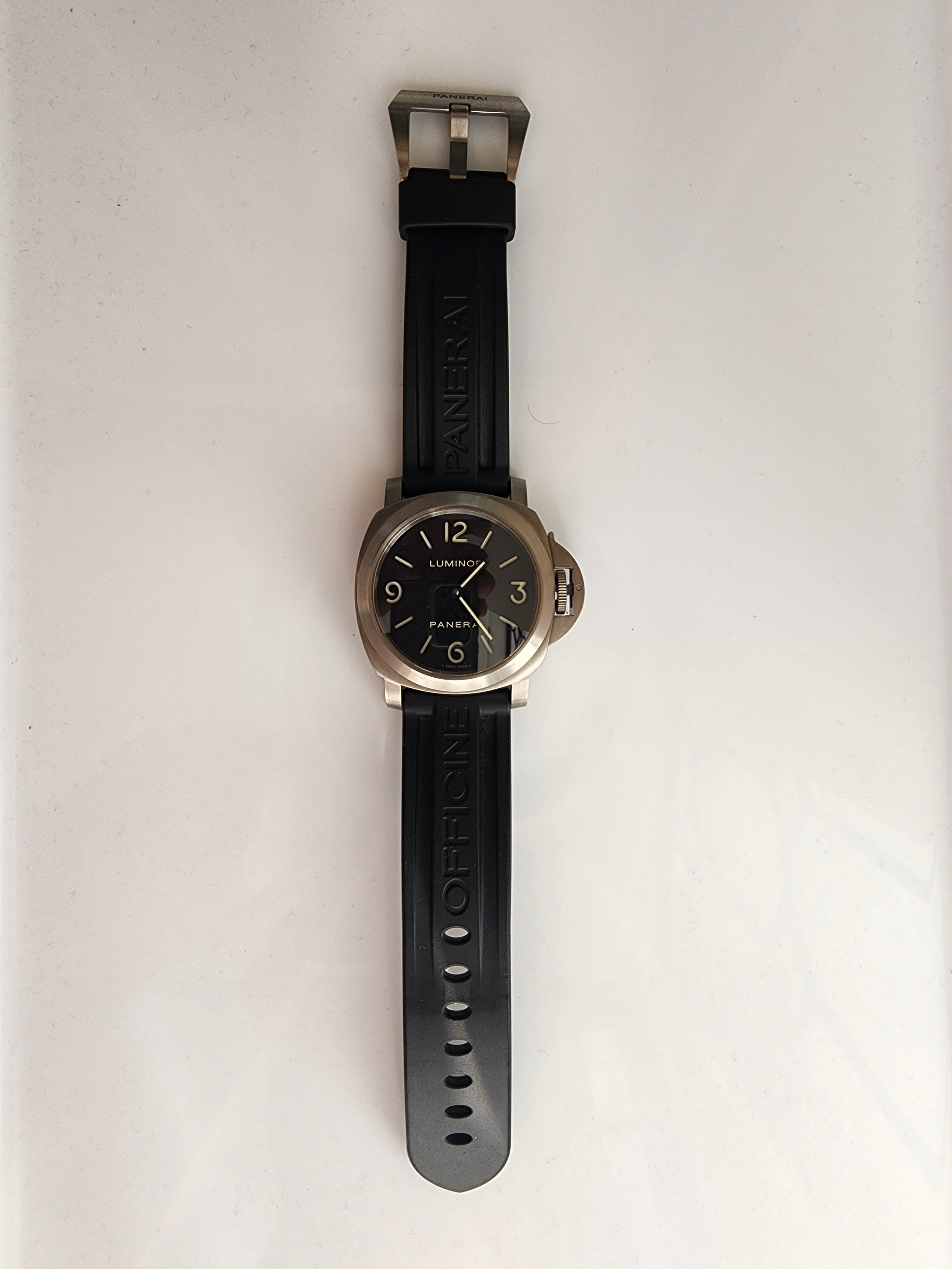 LUMINOR BASE TITANIO BLACK DIAL PAM 176 LIMITED EDITION (2009)