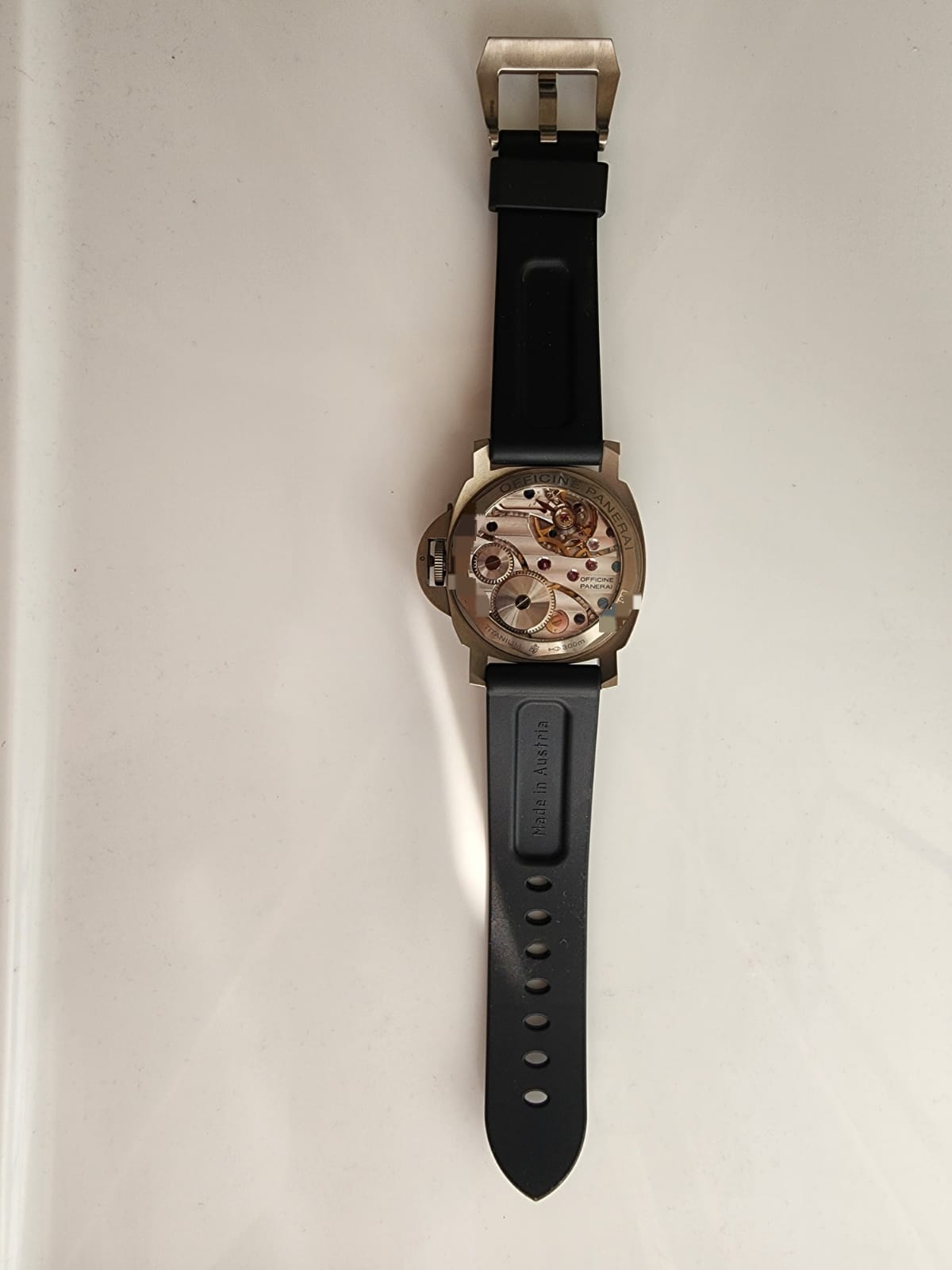 LUMINOR BASE TITANIO BLACK DIAL PAM 176 LIMITED EDITION (2009)