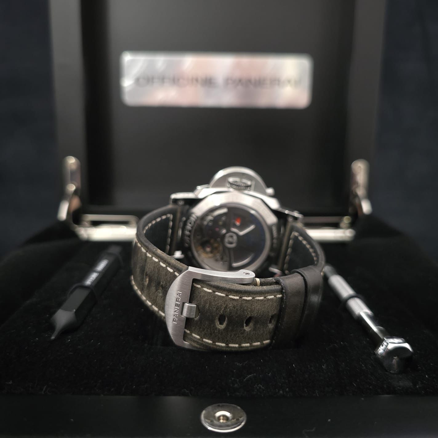 LUMINOR GMT 1950 3 DAYS 42MM PAM 535 HOBNAIL DIAL (2018)