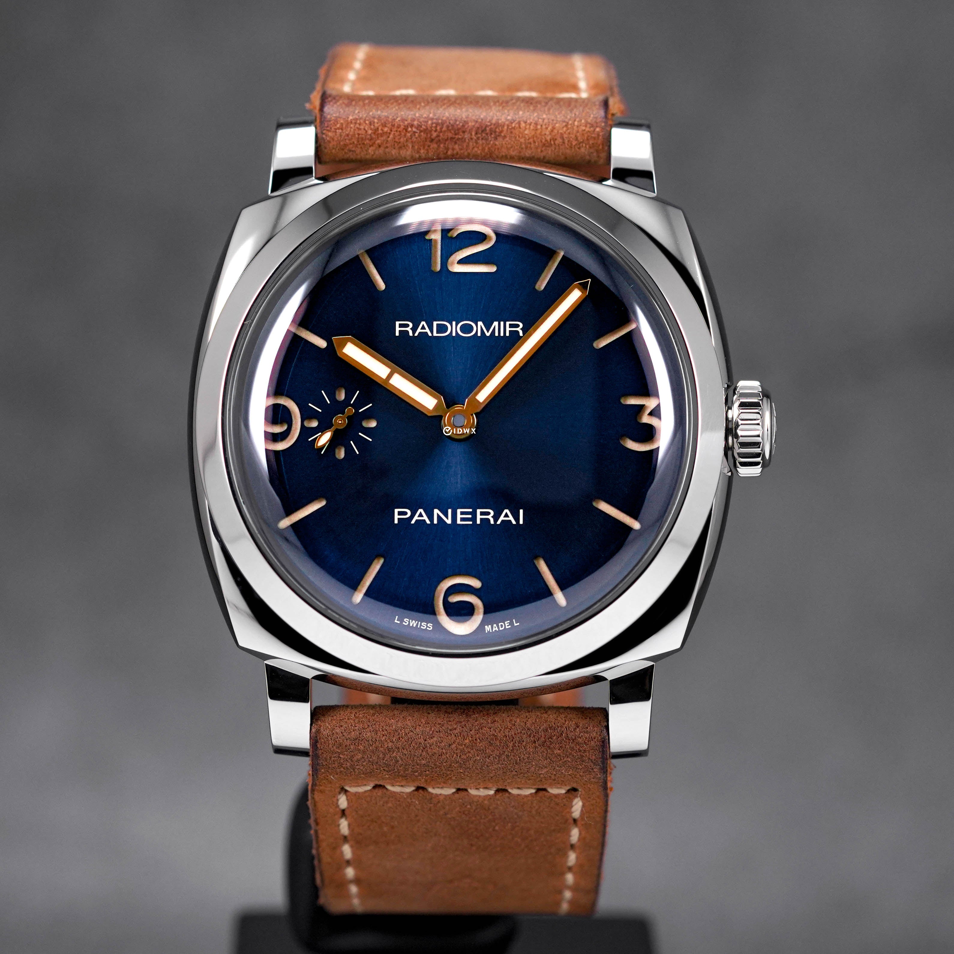 PANERAI RADIOMIR 1940 3 DAYS 47MM BLUE DIAL PAM 690 2016 IDWX