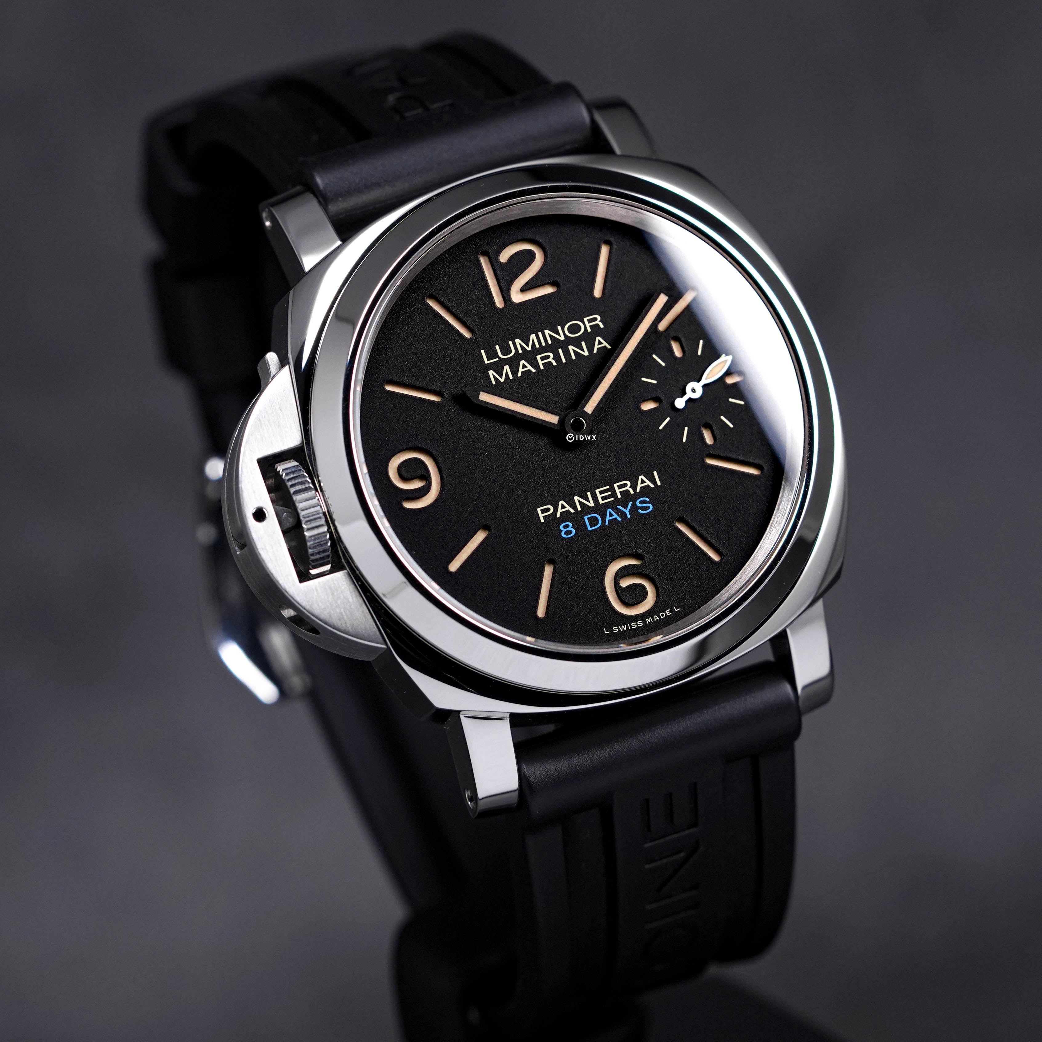 LUMINOR 8 DAYS STEEL LEFT HANDED PAM00796 (2020)