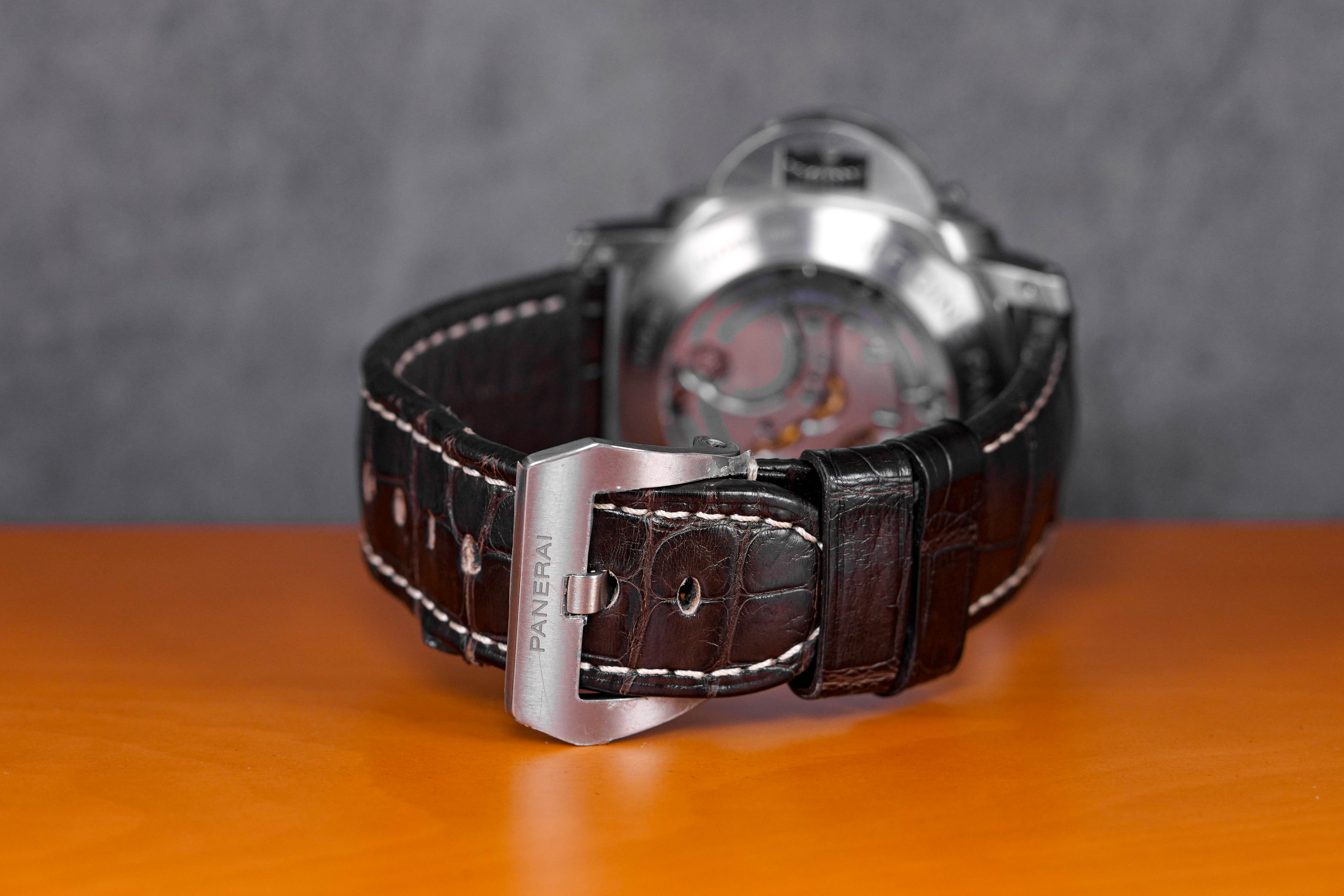 LUMINOR 1950 8 DAYS GMT CHRONOGRAPH MONOPULSANTE TITANIUM PAM 311 (2014)