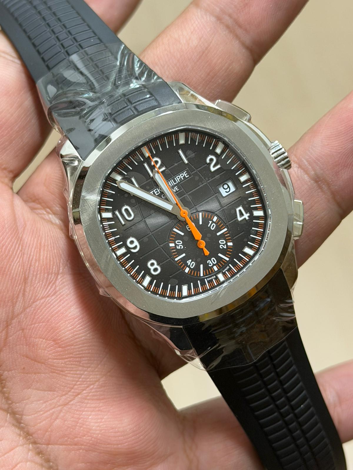 AQUANAUT 5968A CHRONOGRAPH BLACK DIAL (2026)