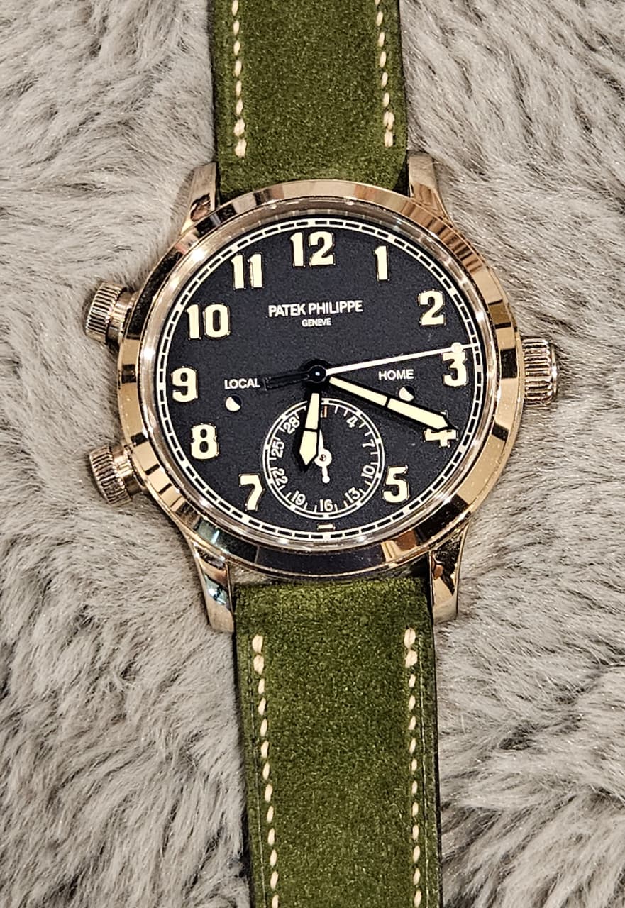 CALATRAVA PILOT TRAVEL TIME 7234G WHITEGOLD (2022)