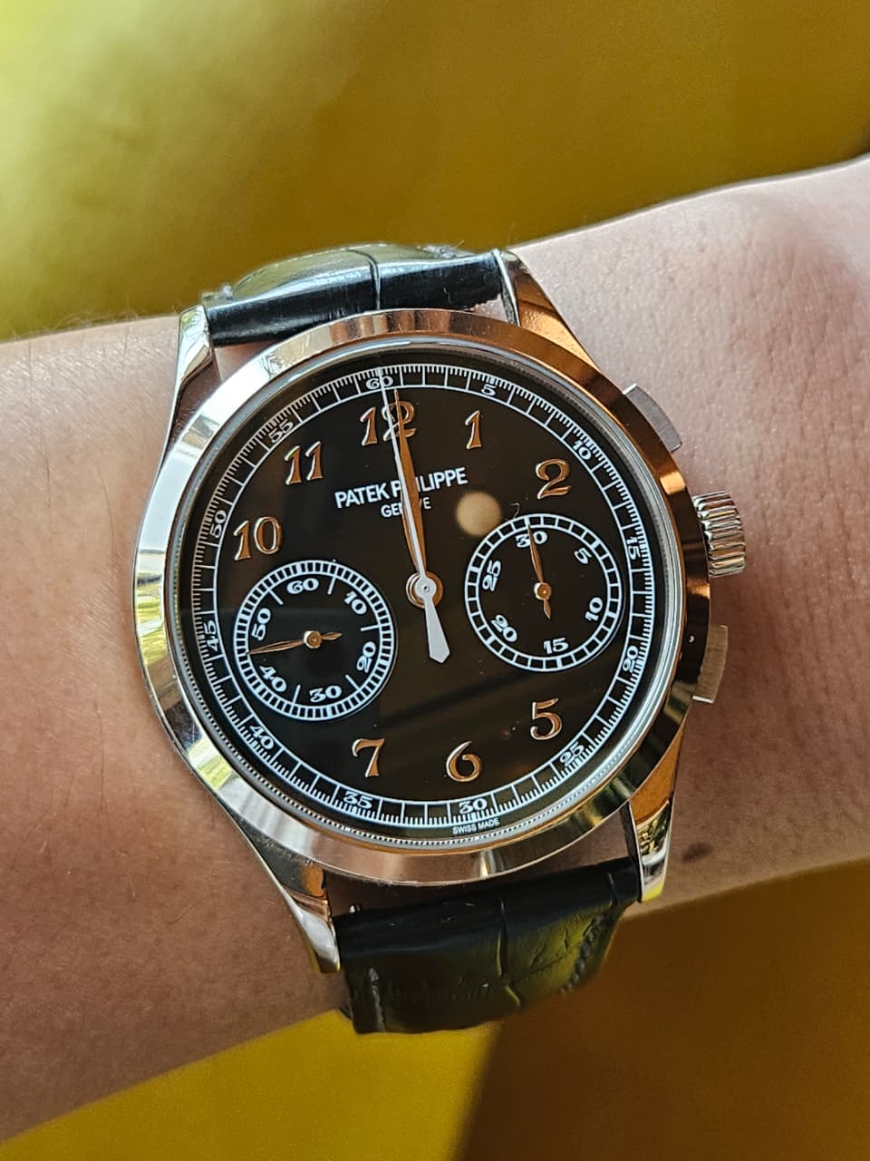COMPLICATIONS CHRONOGRAPH 5170G WHITEGOLD BLACK DIAL (2018)