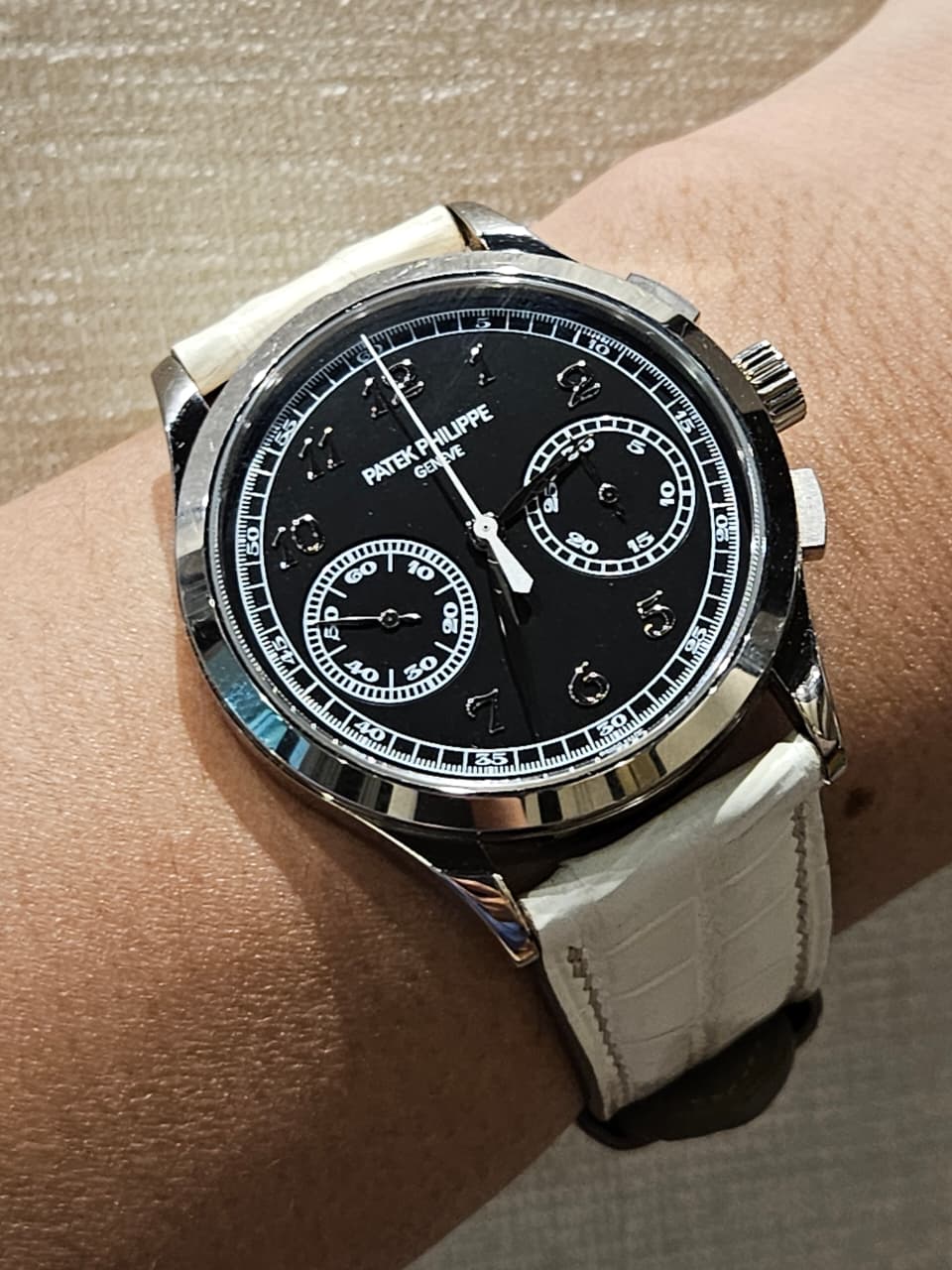 COMPLICATIONS CHRONOGRAPH 5170G WHITEGOLD BLACK DIAL (2018)