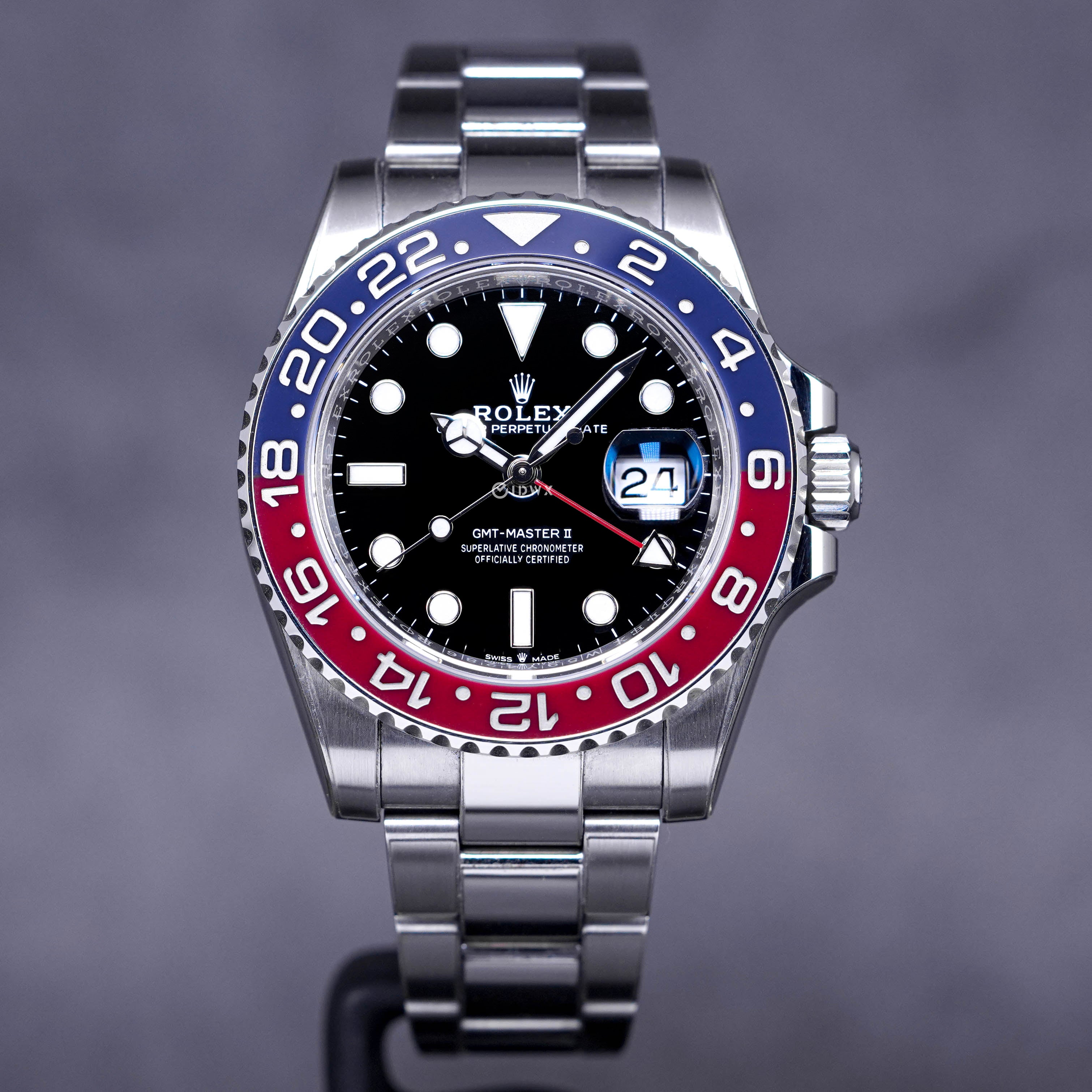 ROLEX GMT MASTER II PEPSI OYSTER 2022 IDWX