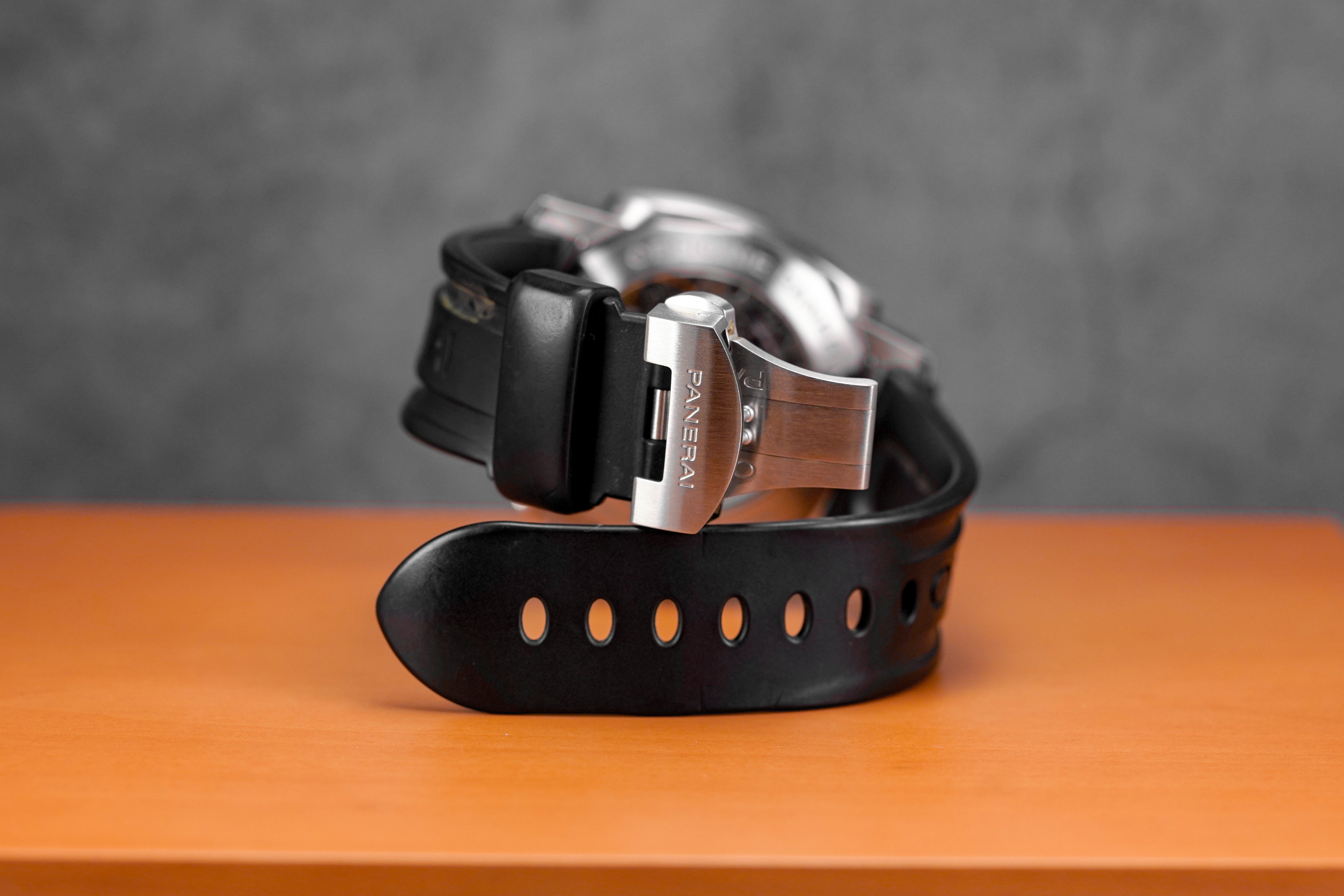 PANERAI LUMINOR 1950 FLYBACK CHRONOGRAPH 44MM BLACK DIAL PAM 361