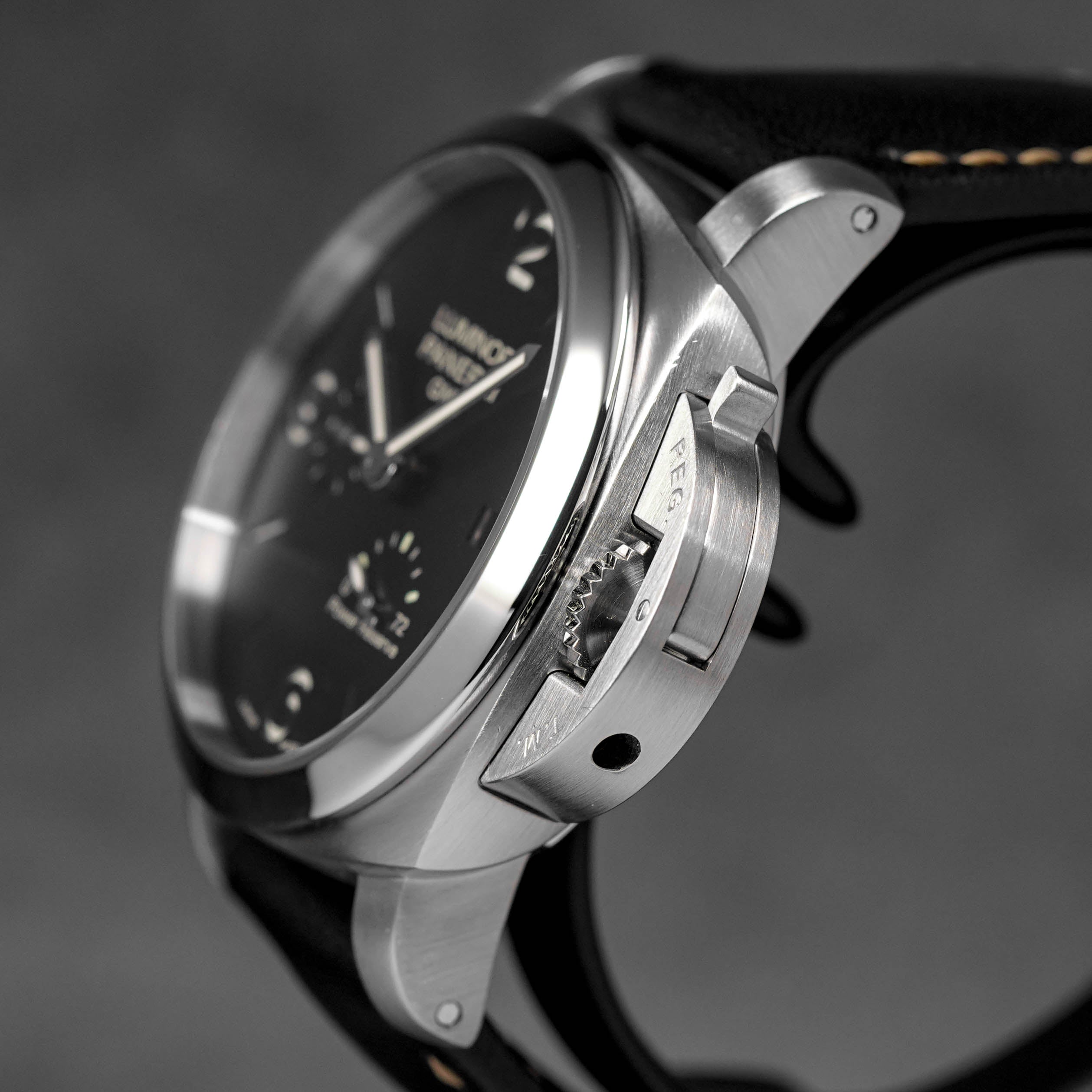 LUMINOR 1950 3 DAYS GMT 44MM BLACK DIAL PAM 321 (2012)
