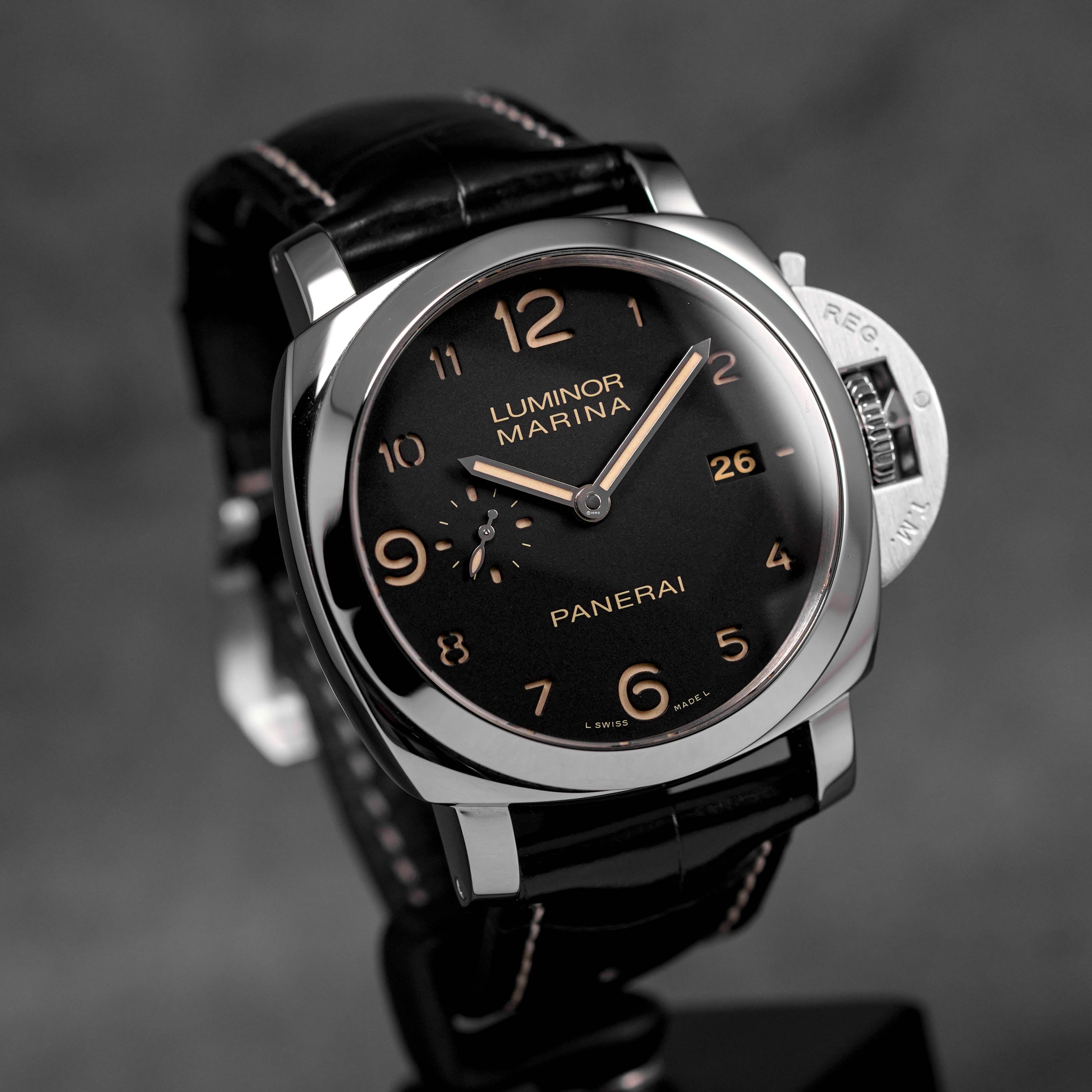LUMINOR MARINA 1950 3 DAYS 44MM BLACK DIAL PAM 359 (2011)
