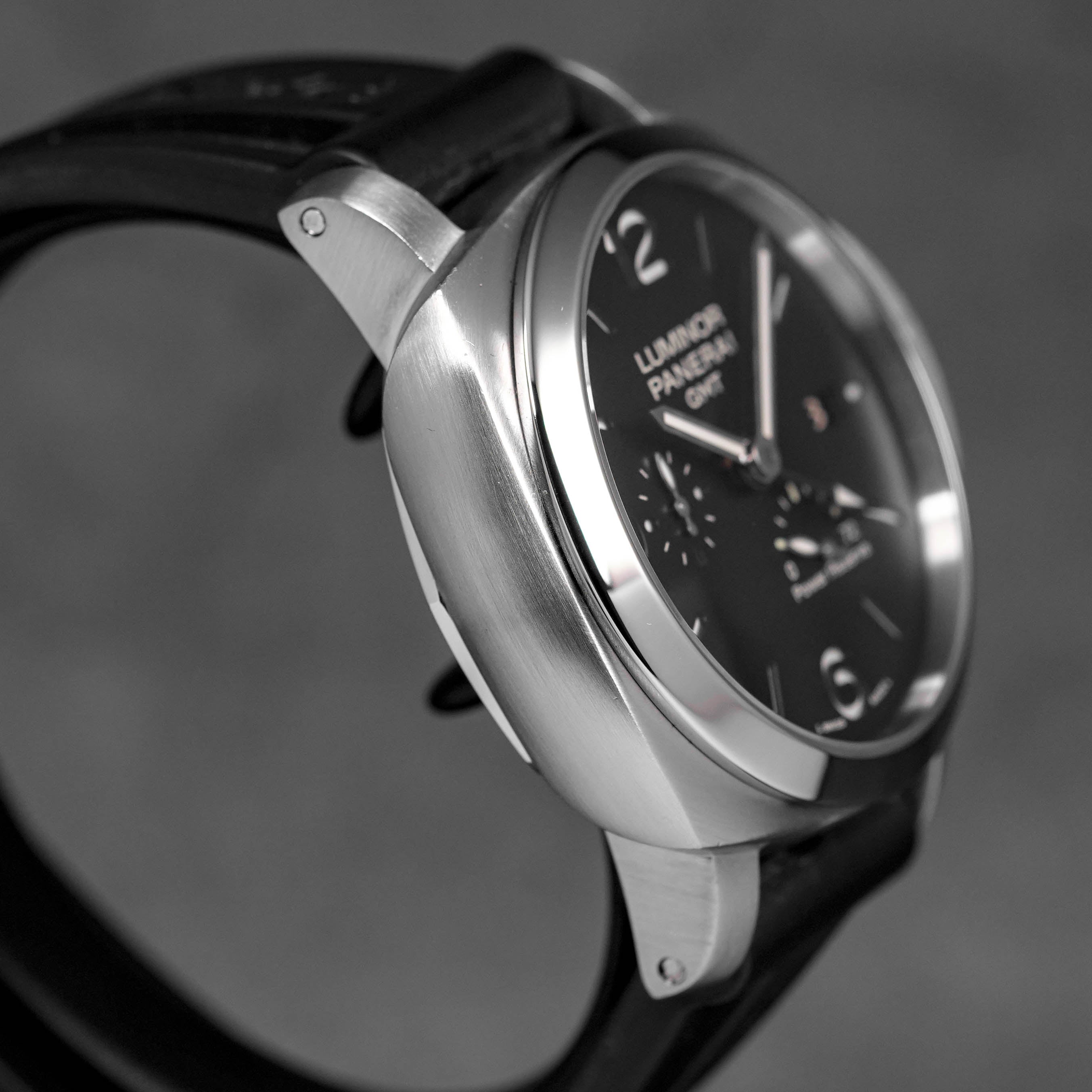 LUMINOR 1950 3 DAYS GMT 44MM BLACK DIAL PAM 321 (2015)