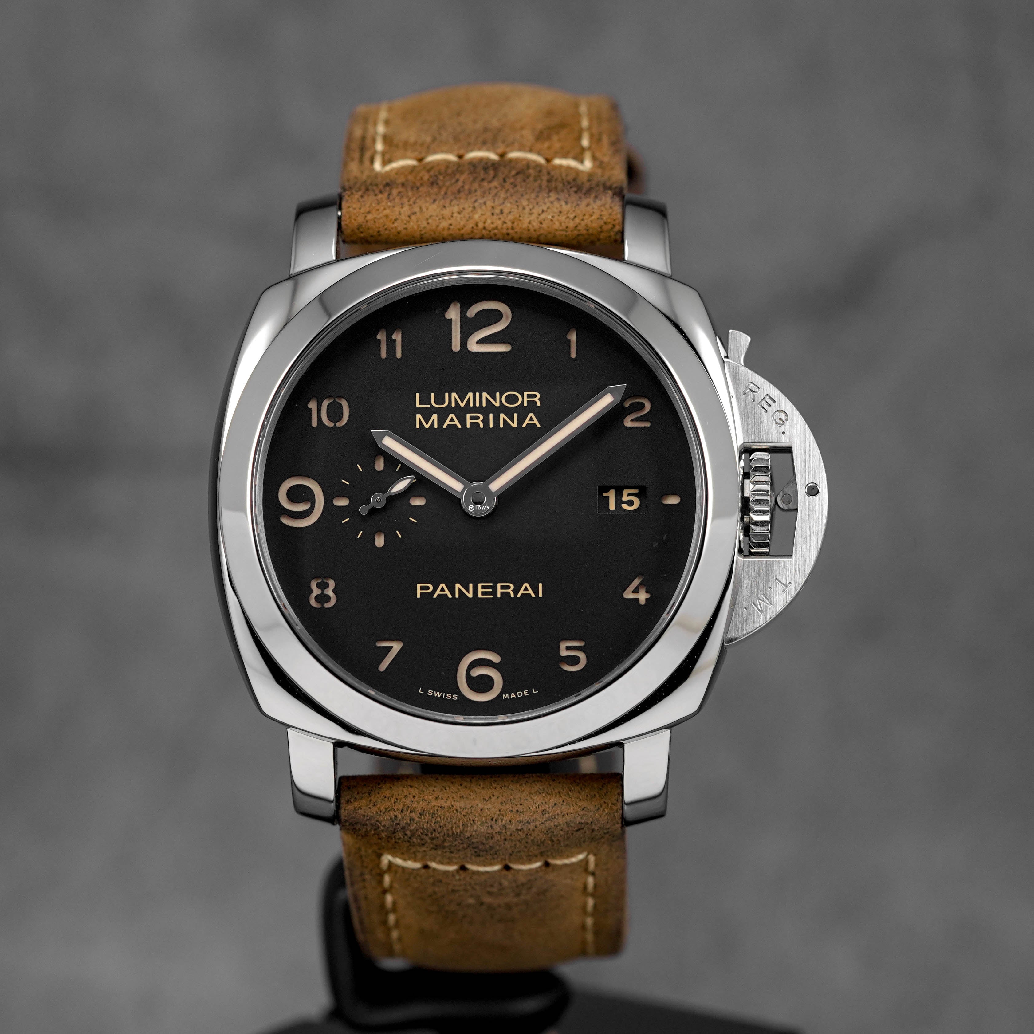 PANERAI LUMINOR MARINA 1950 DAYS 44MM BLACK DIAL PAM 359 (WATCH
