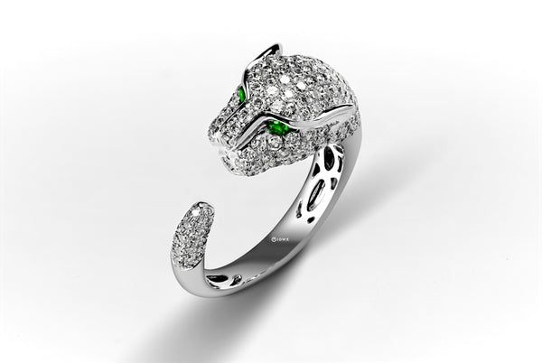Panther Ring Diamond