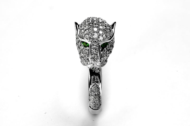 Panther Ring Diamond