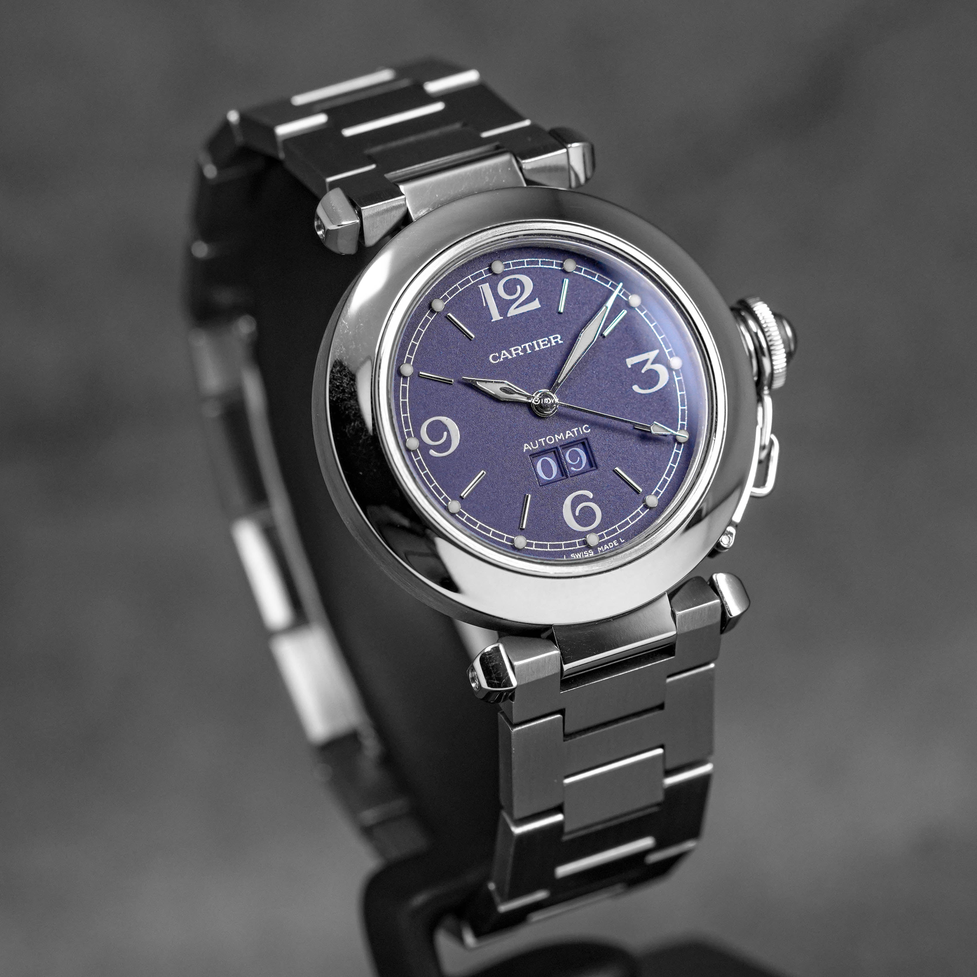 カルティエ　パシャC Pasha C Big date Automaticのコマ カルティエ パシャC Pasha C Big date Automaticのコマ