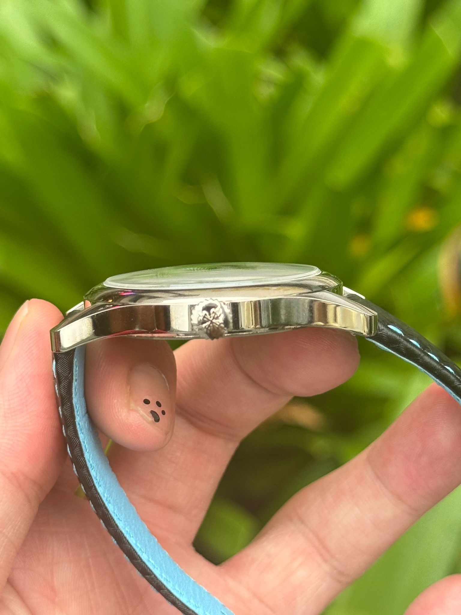 CALATRAVA 6007G WHITEGOLD BLACK BLUE (2023)