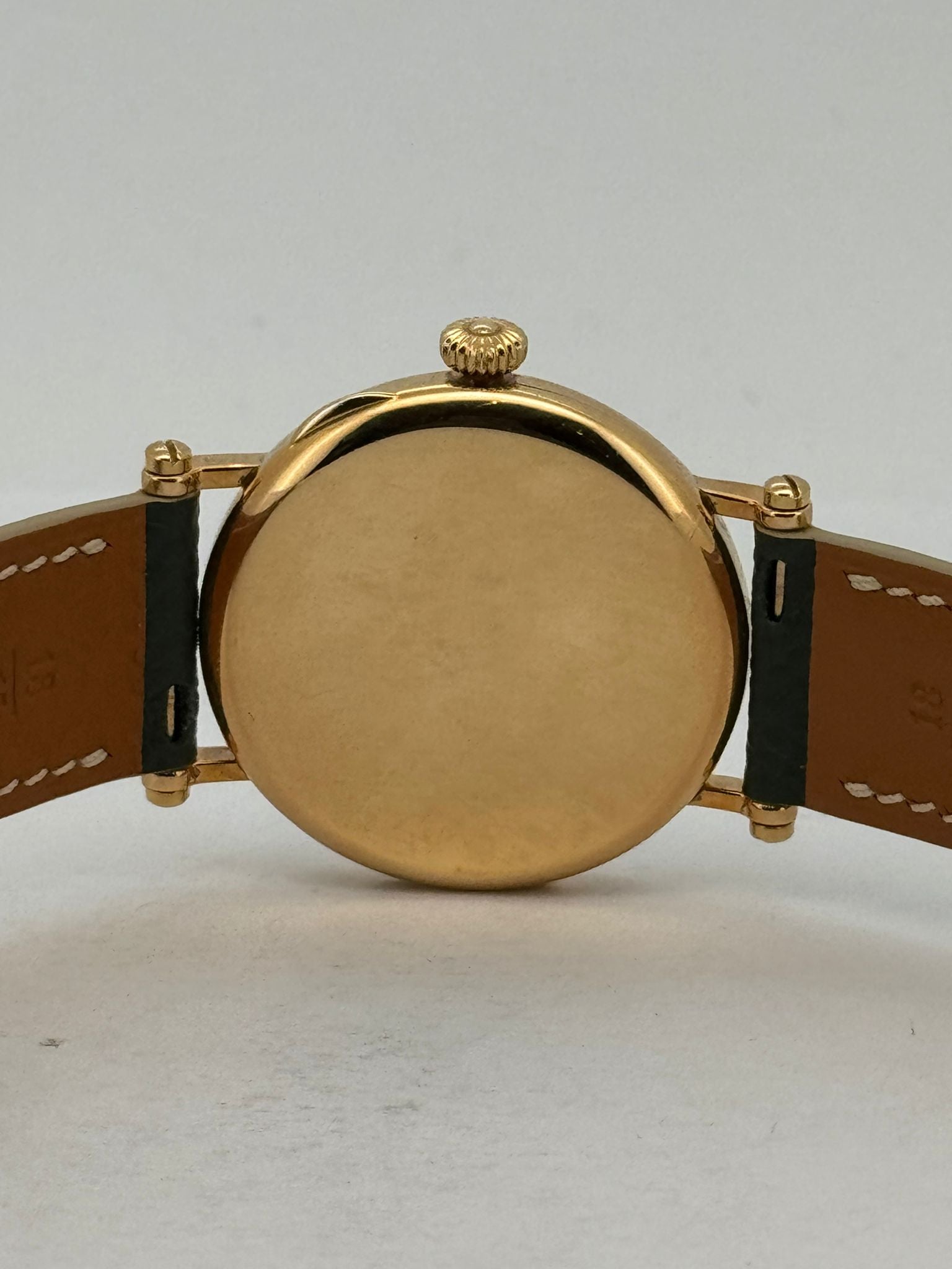 CALATRAVA OFFICER 150TH ANNIVERSARY YELLOWGOLD LIMITED EDITION WHITE DIAL (WATCH ONLY)