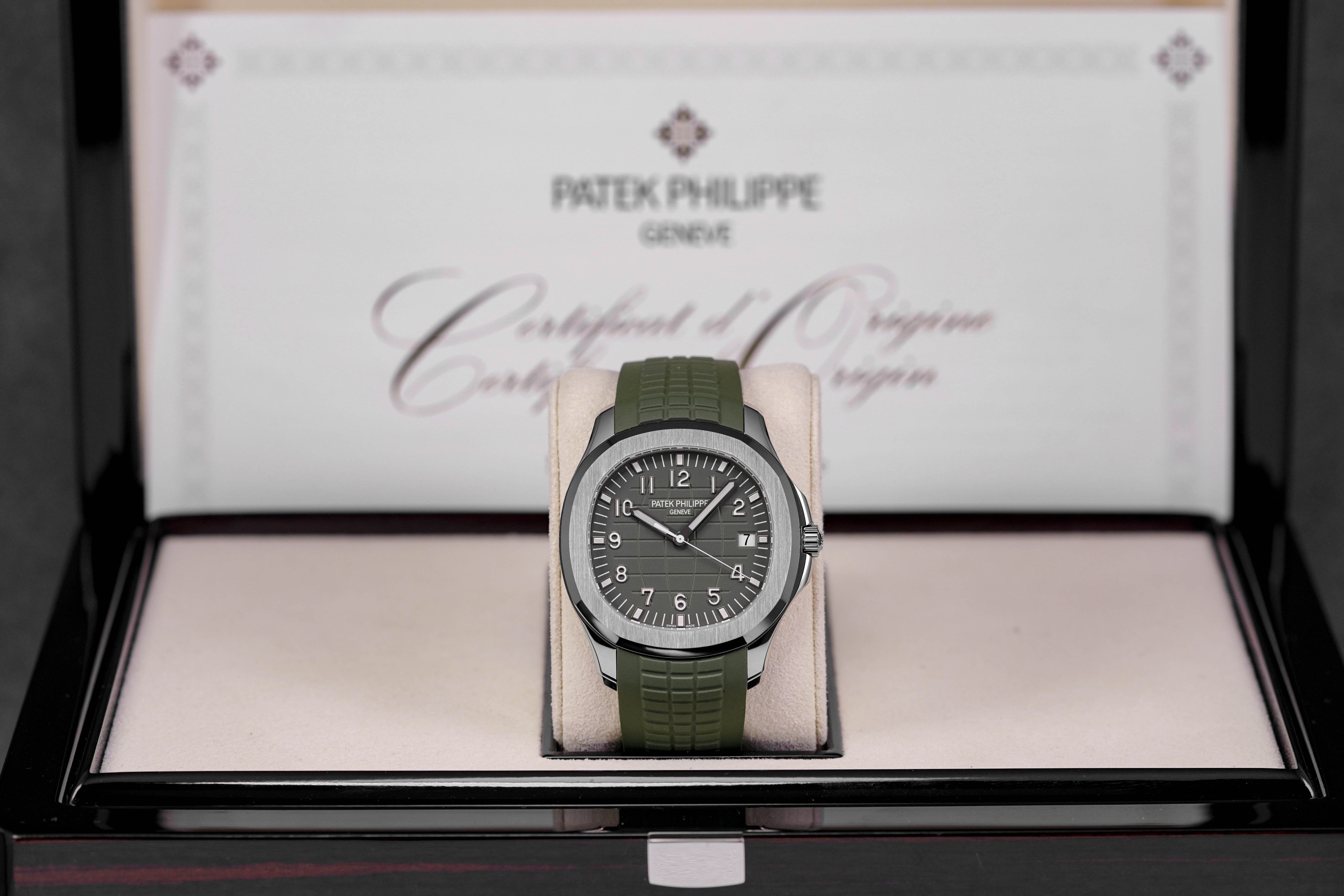 Harga Patek Philippe Aquanaut 5168G Green