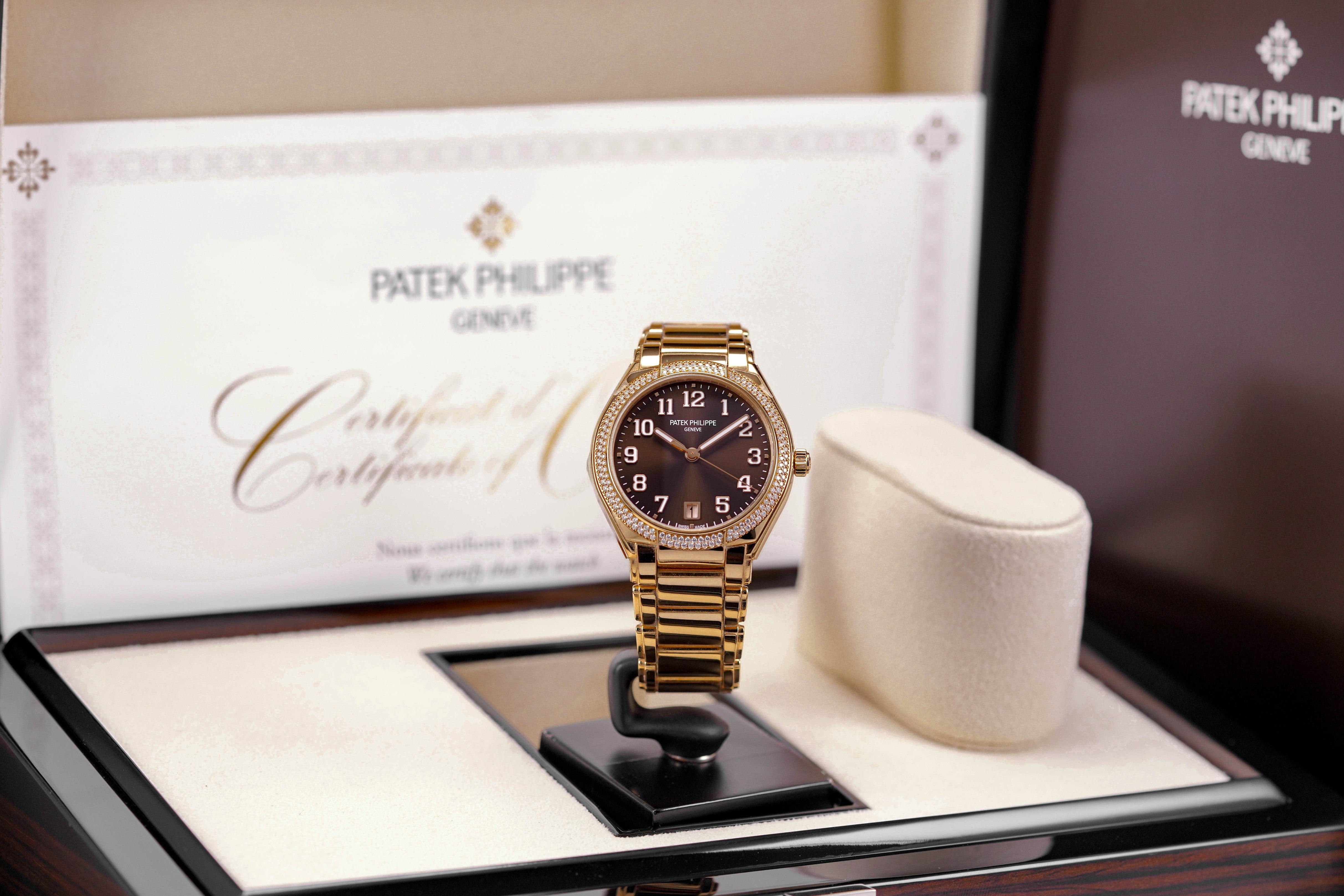 Harga Patek Philippe Twenty~4 Rosegold Brown