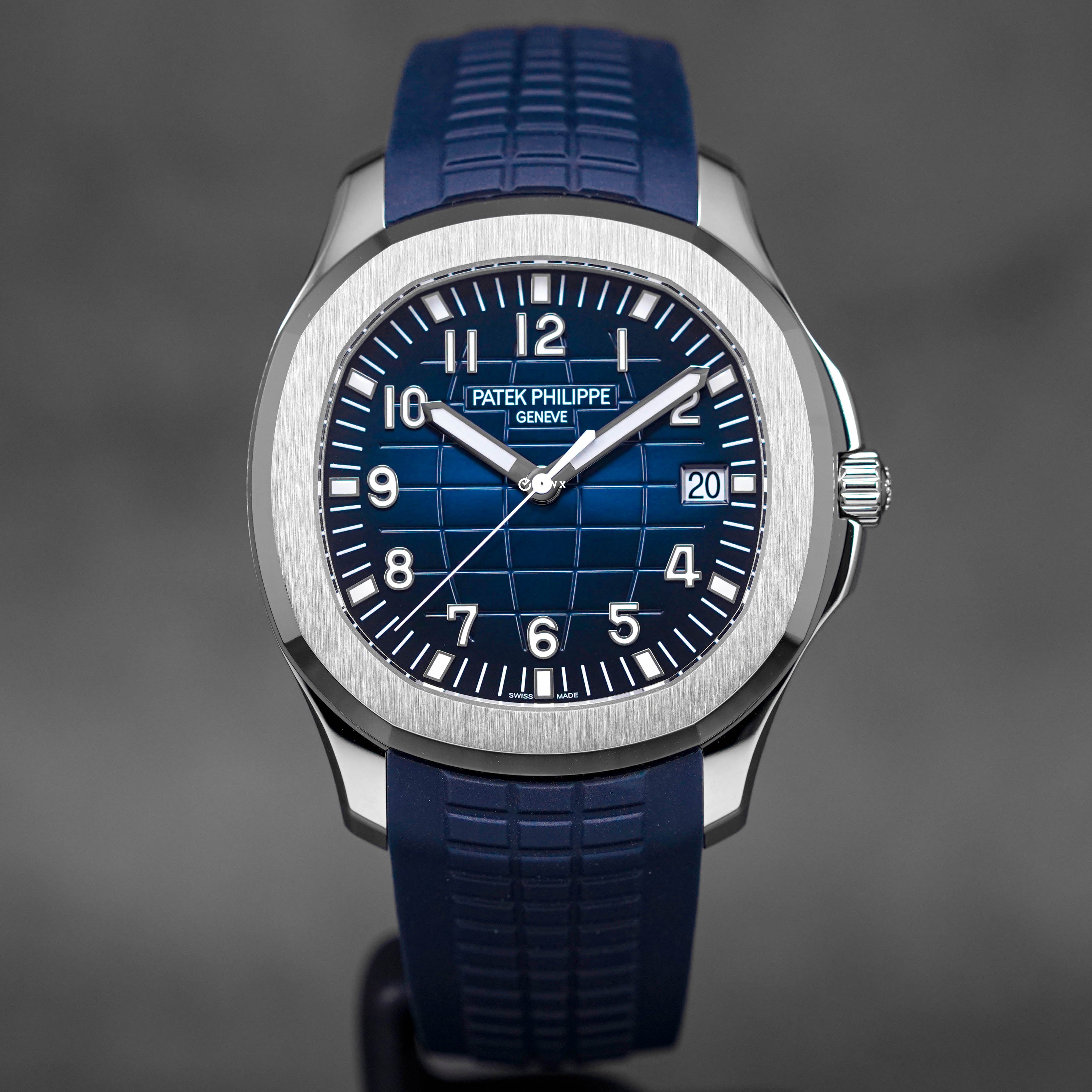 PATEK PHILIPPE AQUANAUT 5168G WHITEGOLD BLUE DIAL (2023) IDWX