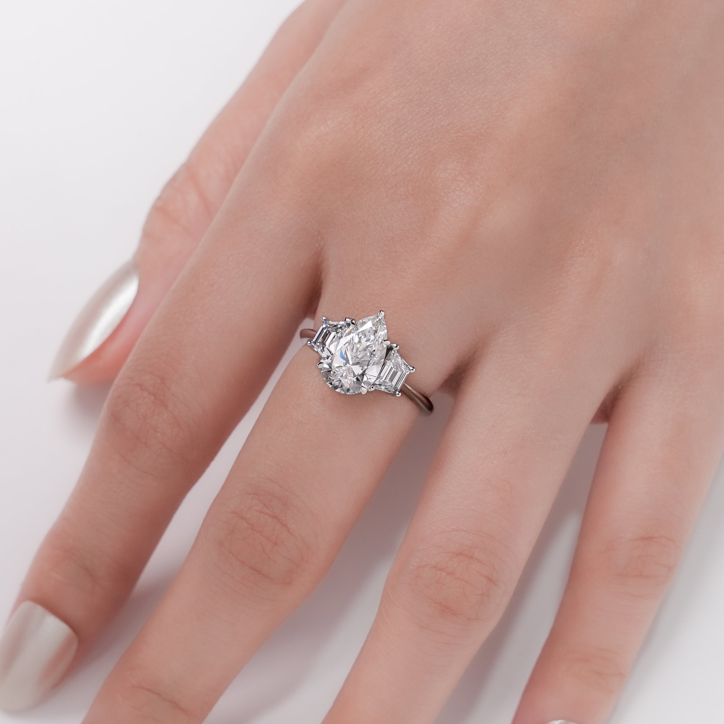 Pear Ring Trapezoid