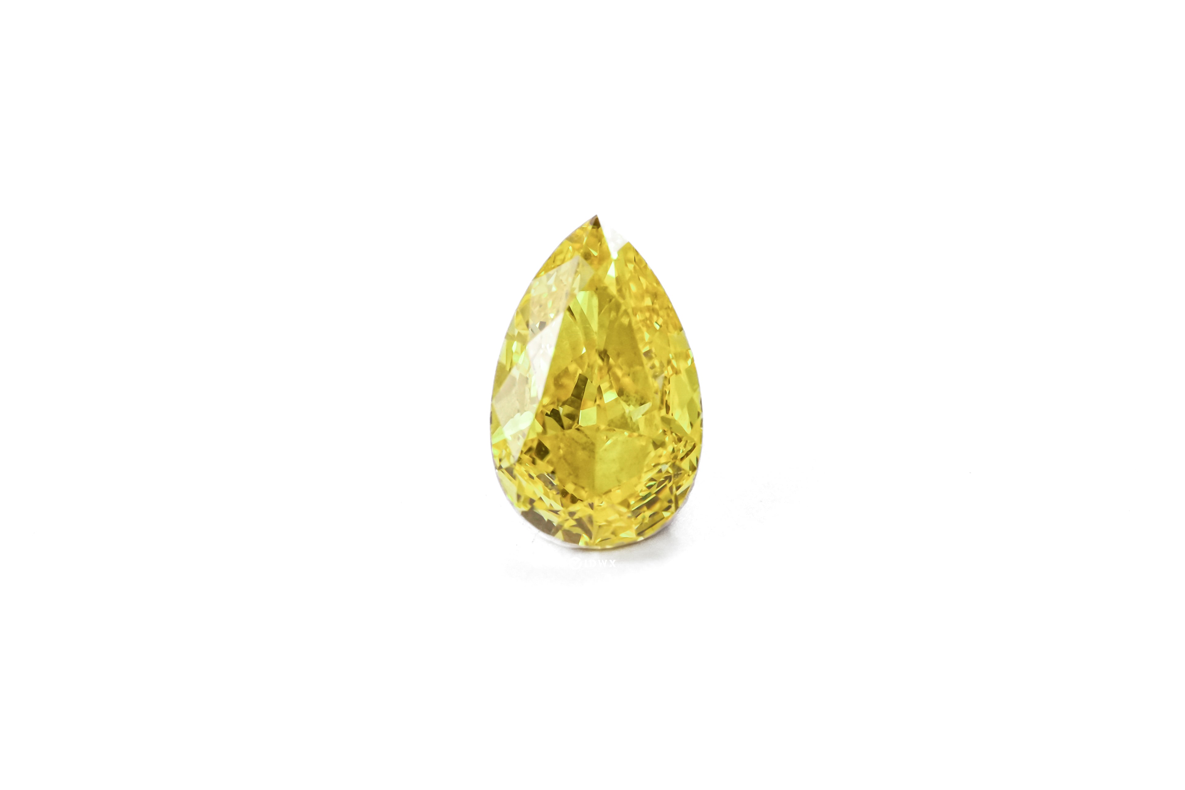 LAB GROWN DIAMOND BY IGI - PS 1.26CT / F.V.YELLOW-VVS2