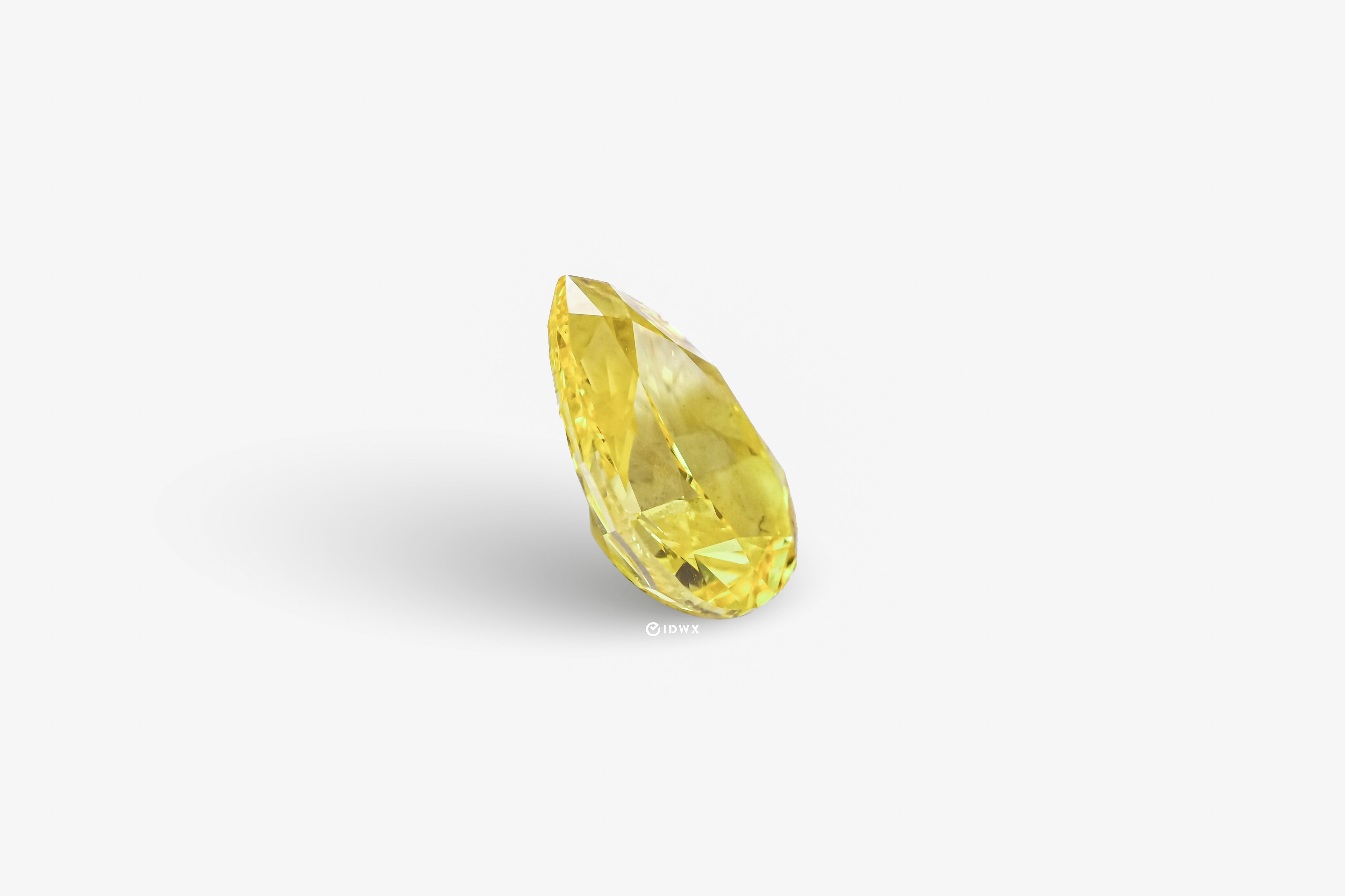 LAB GROWN DIAMOND BY IGI - PS 1.26CT / F.V.YELLOW-VVS2