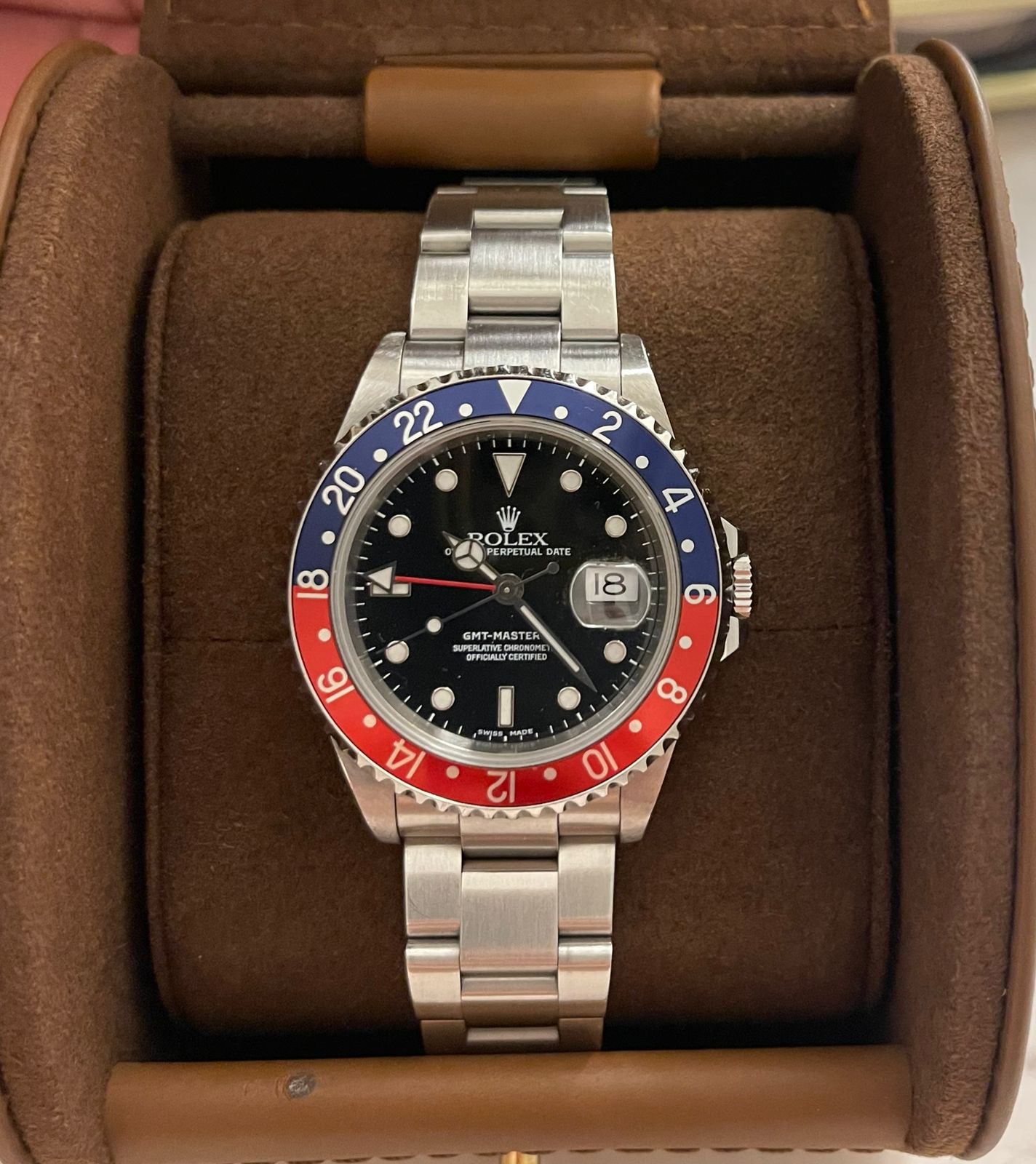 ROLEX GMT MASTER-II PEPSI 16710 40MM (CIRCA 2000 2004) IDWX