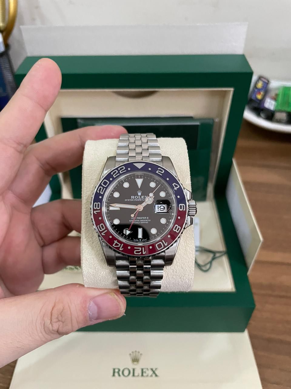 GMT MASTER-II 40MM PEPSI JUBILEE (2021)