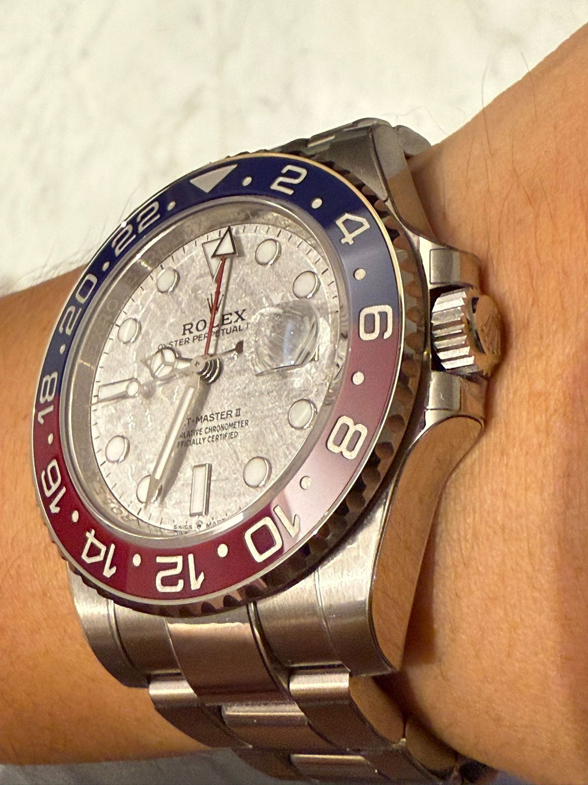 GMT MASTER-II 'PEPSI' WHITEGOLD METEORITE DIAL (2022)