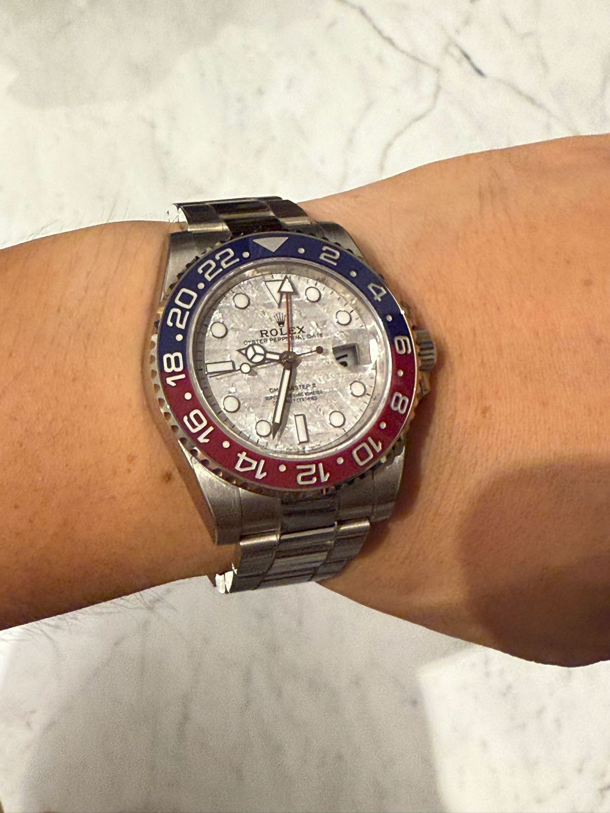 GMT MASTER-II 'PEPSI' WHITEGOLD METEORITE DIAL (2022)