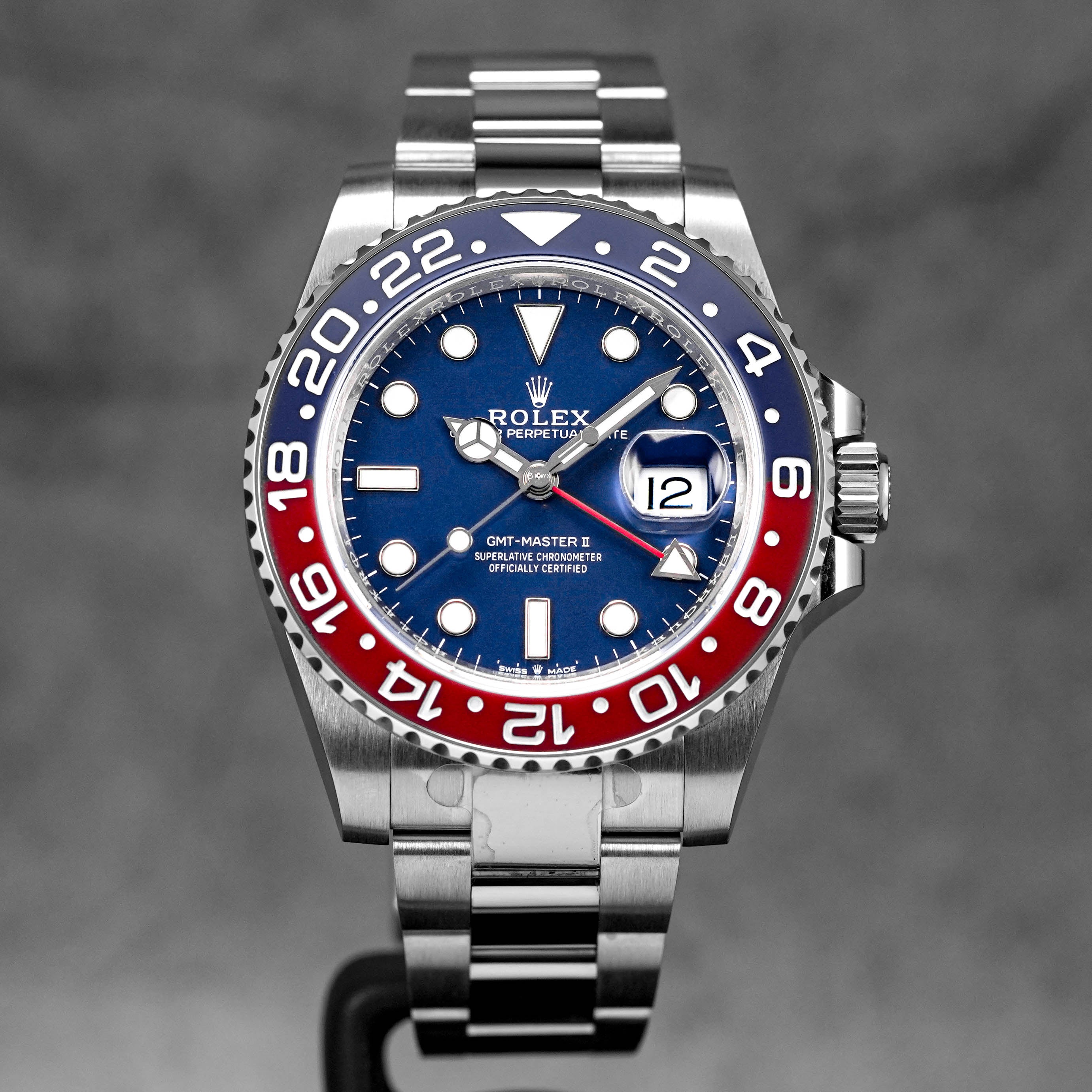 ROLEX GMT MASTER-II 'PEPSI' WHITEGOLD MIDNIGHT BLUE DIAL (2020) - IDWX