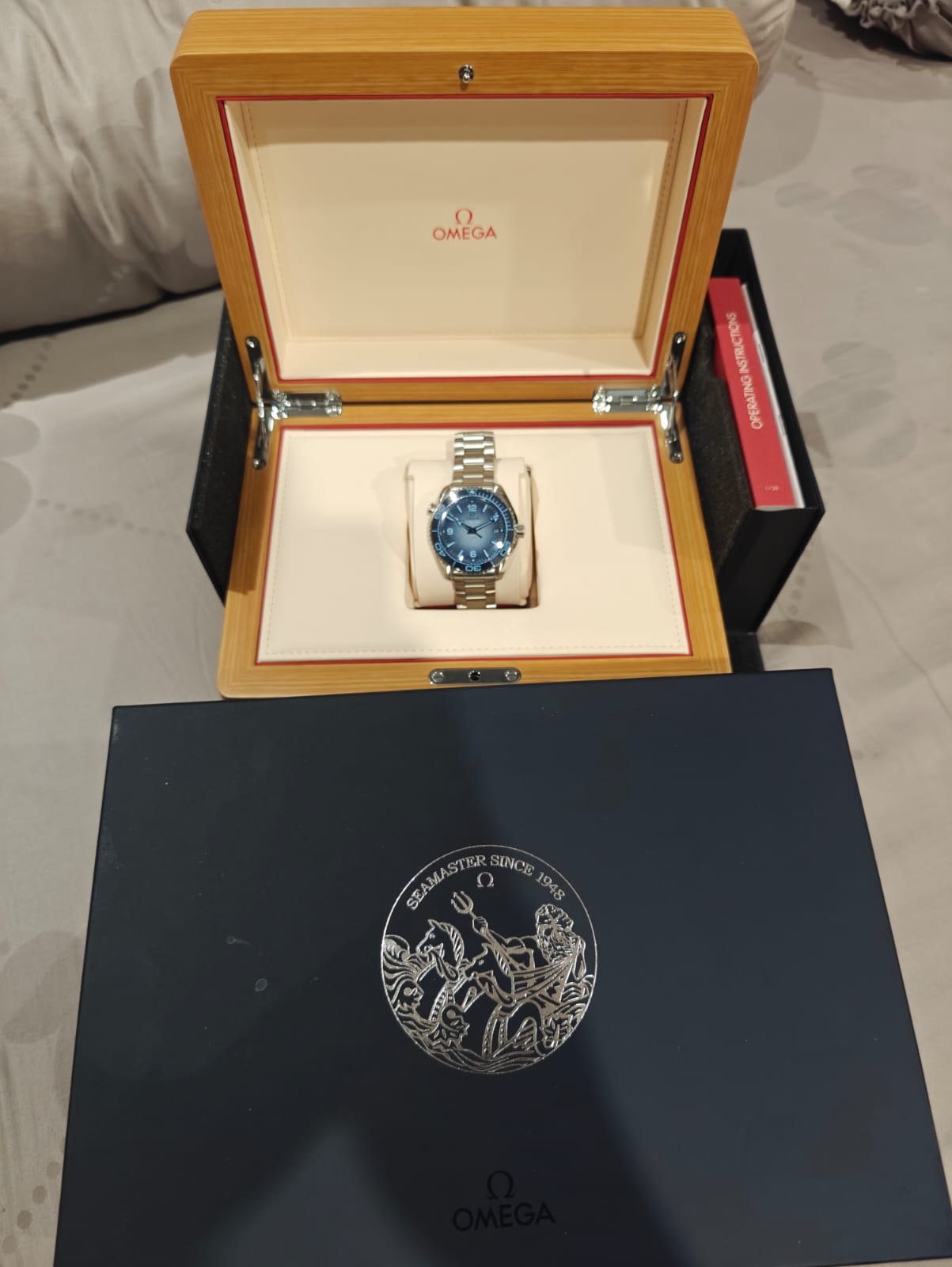 SEAMASTER PLANET OCEAN BLUE DIAL (2024)
