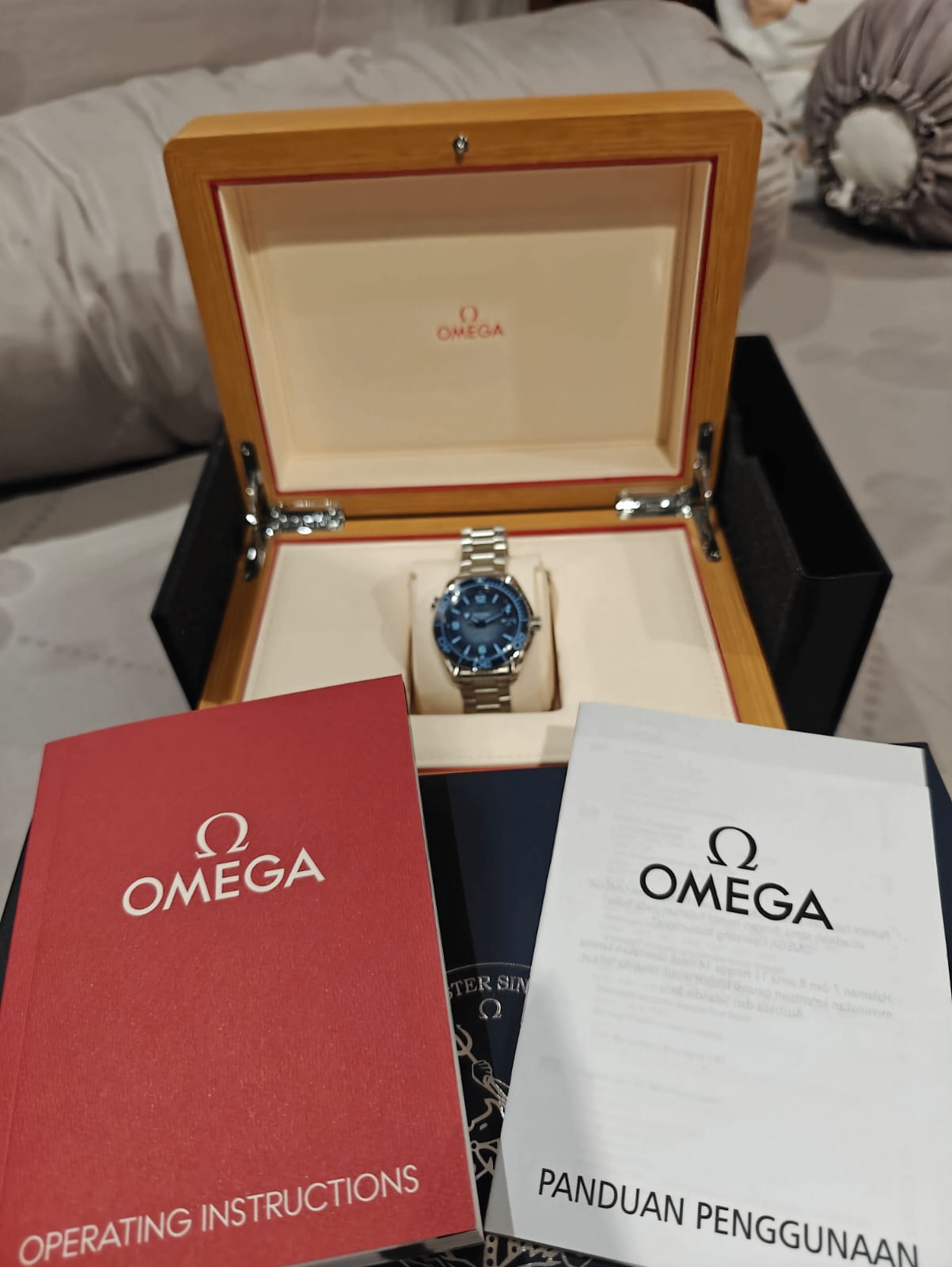 SEAMASTER PLANET OCEAN BLUE DIAL (2024)