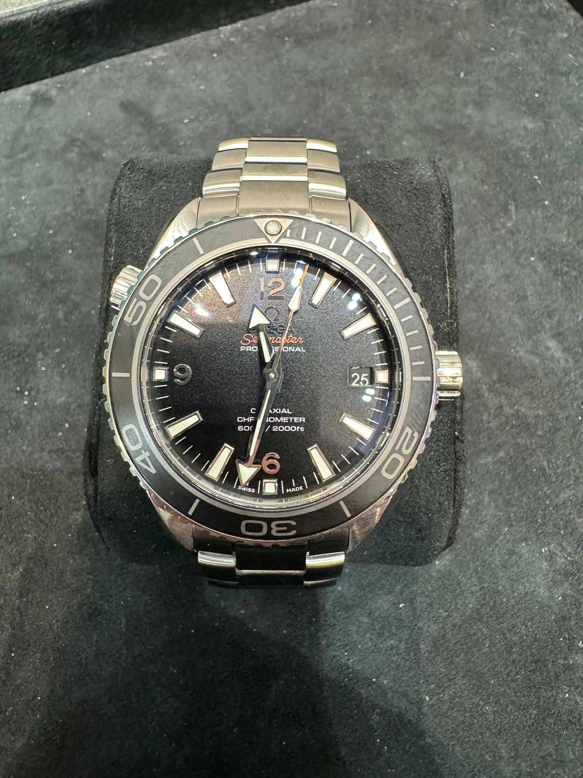 SEAMASTER PLANET OCEAN 600M BLACK (2012)