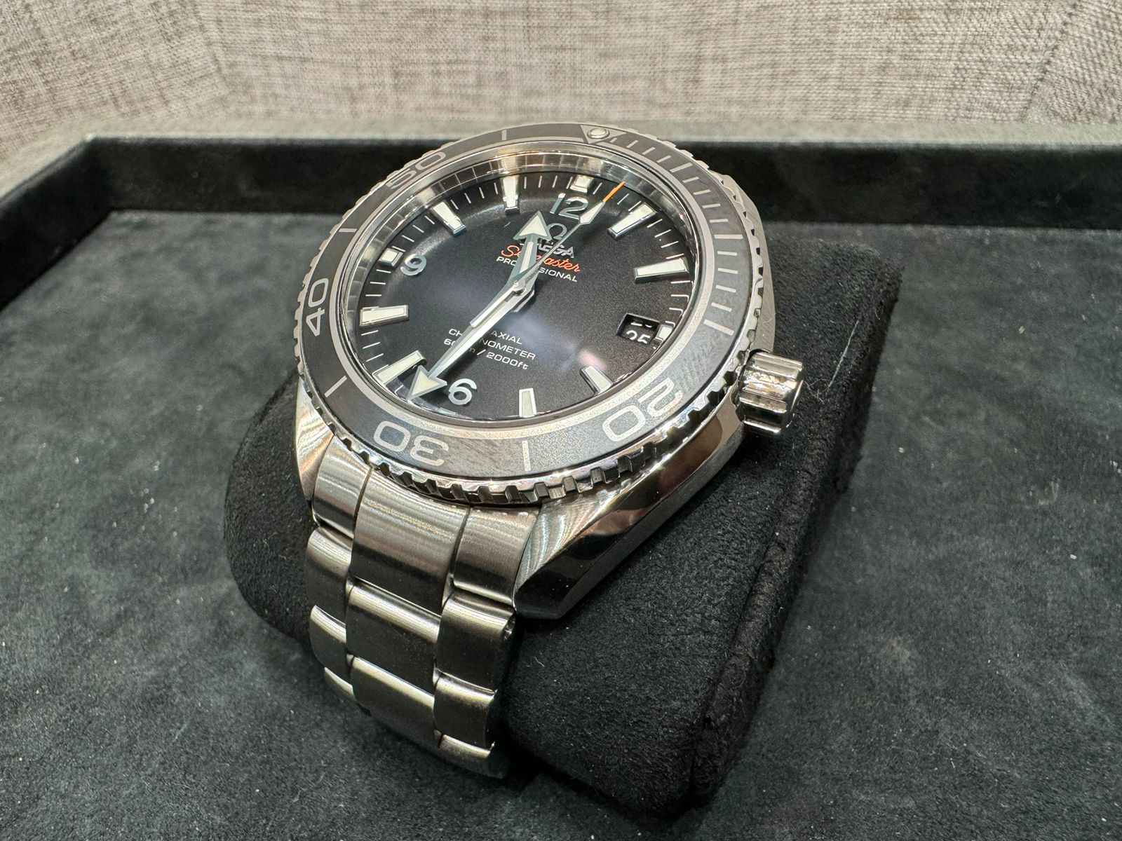 SEAMASTER PLANET OCEAN 600M BLACK (2012)